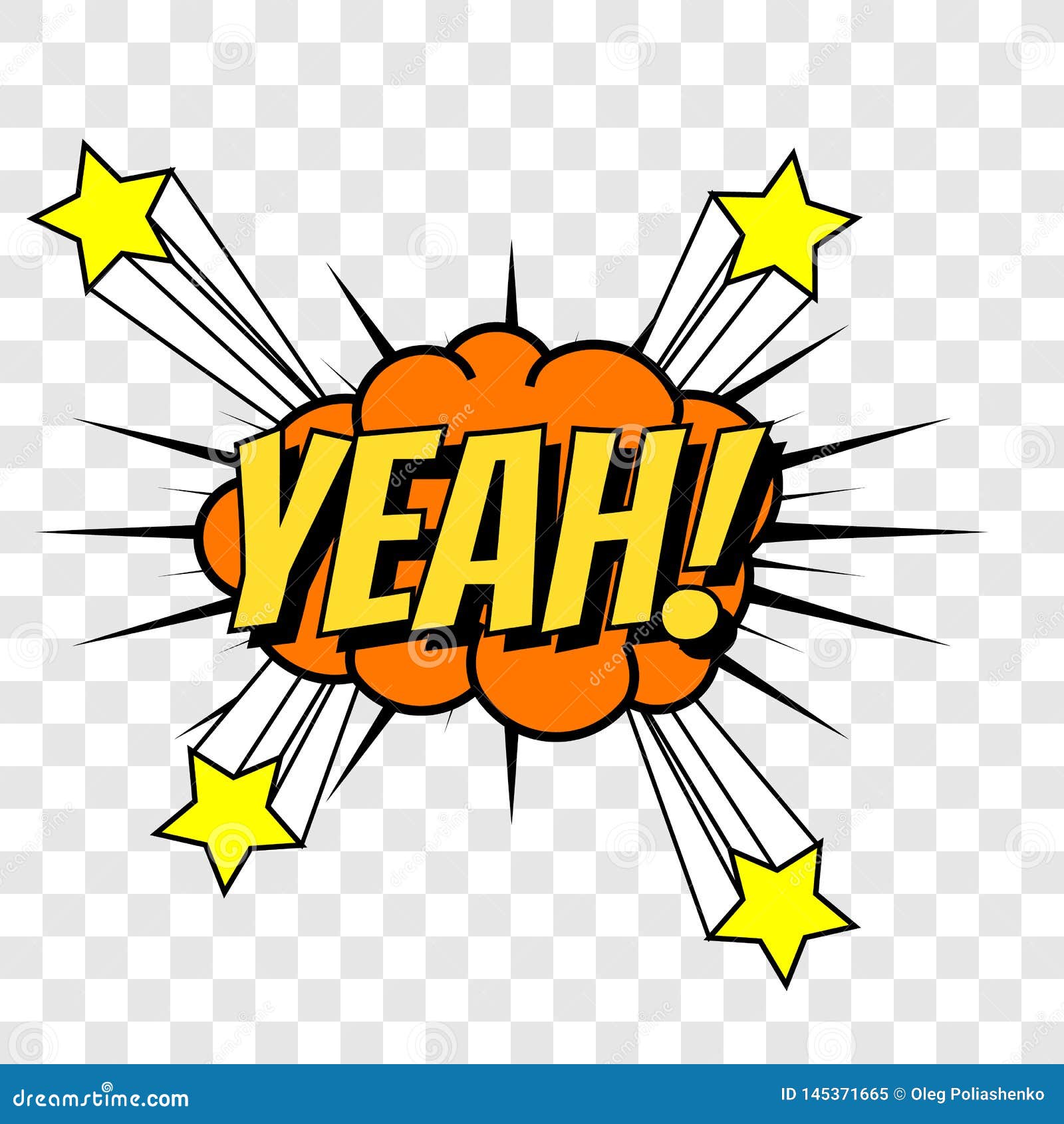 Collection Multicolored Comic Sound Effects. Stock Vector Illustration of punch, frame 145371665