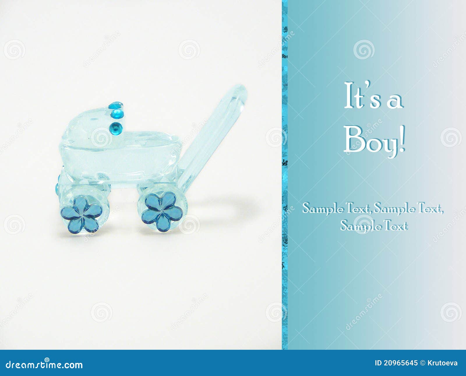 boy baby announcement