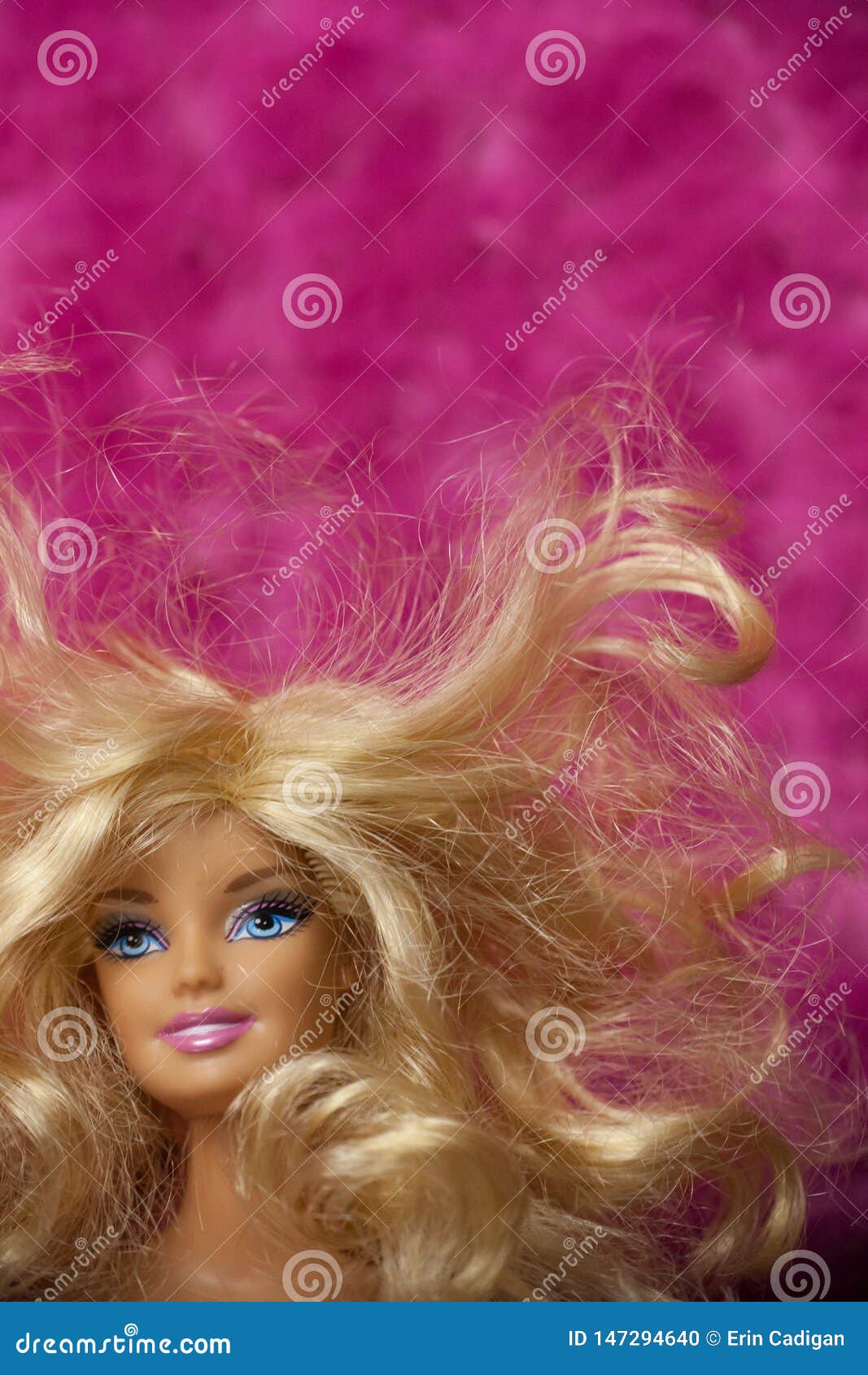 messy hair barbie