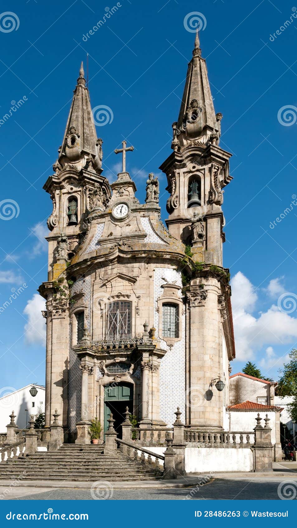 s.gualter church in guimaraes