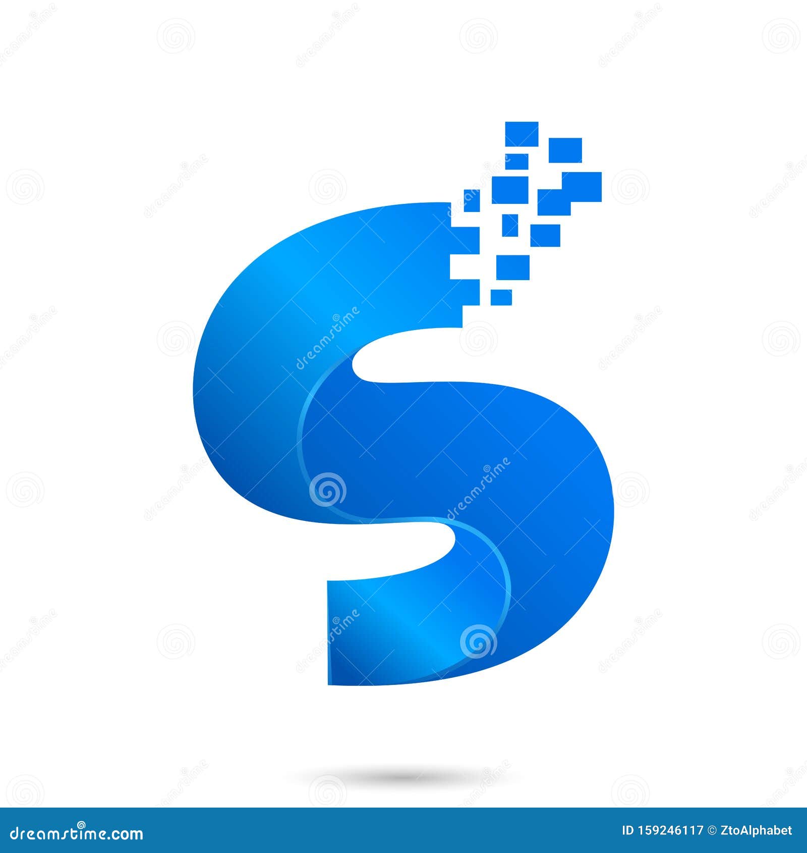 Letter S Icon Logo Business Name Stock Vector Royalty Free 574701838