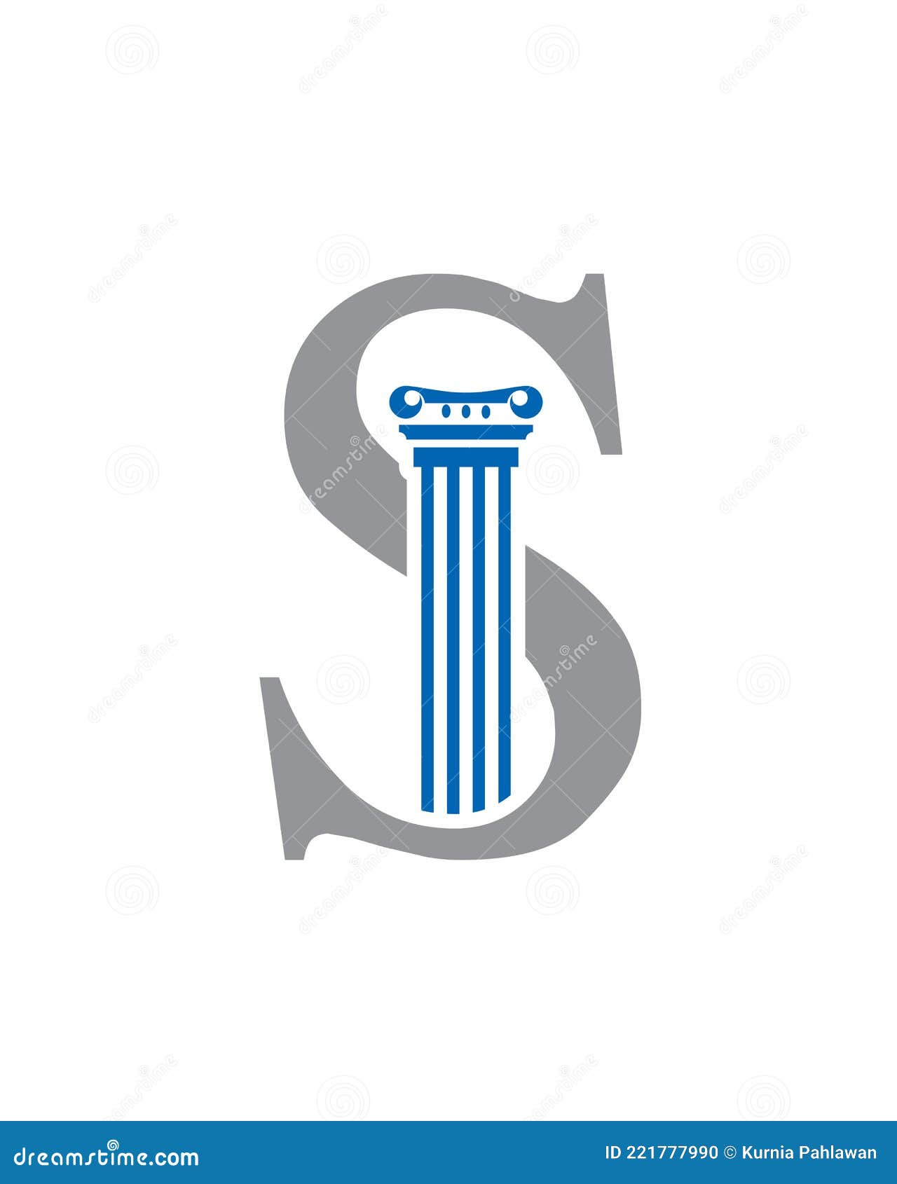 S Law Firm Logo , Lawyer Logo Vector Stock Vector Illustration of business, lawyer 221777990