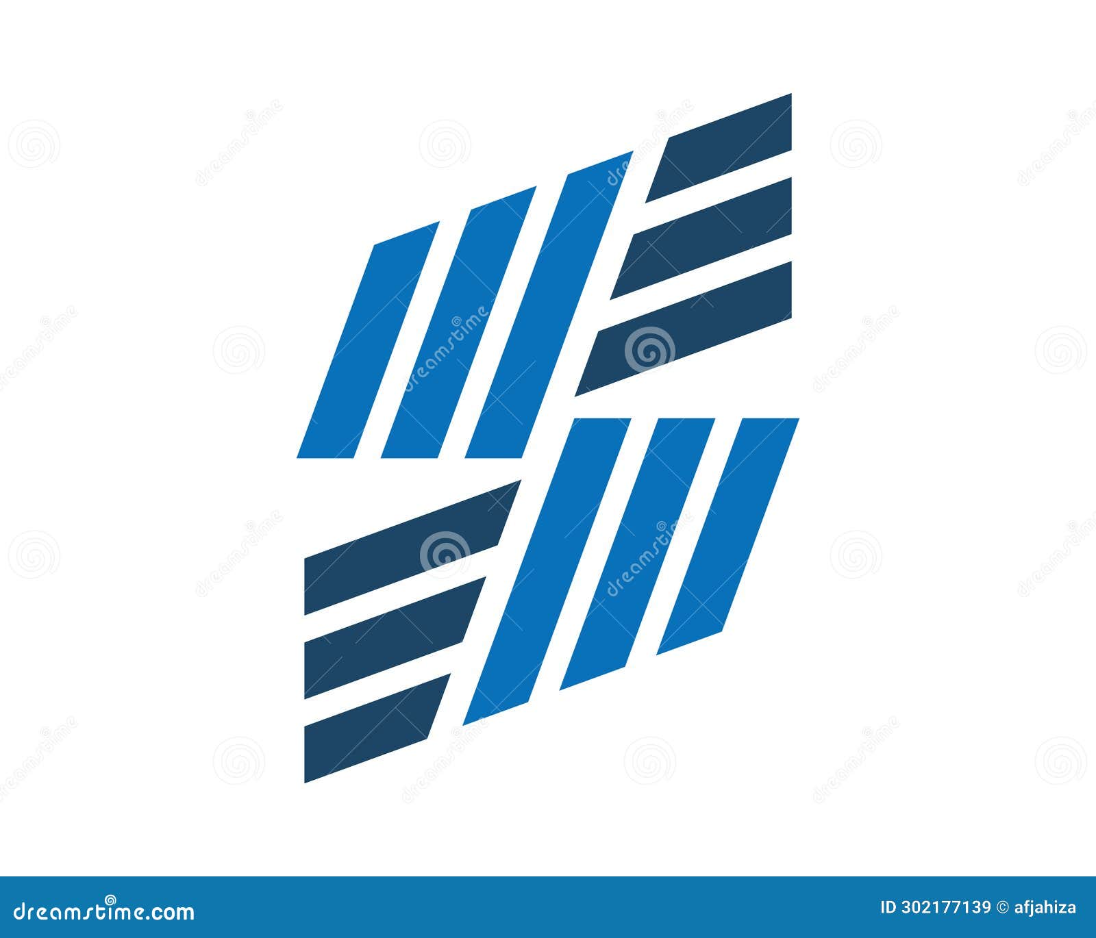 s letter line abstract logo template 1