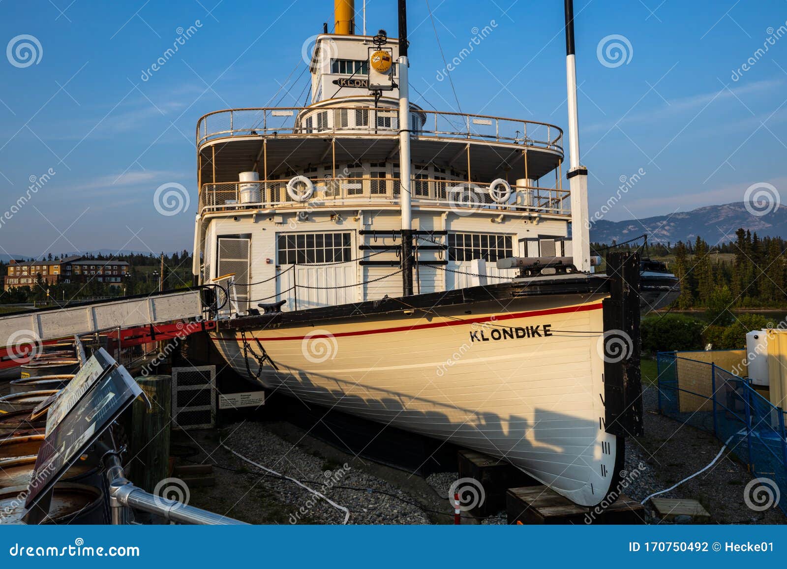 The S.S. Klondike In Whitehorse In Canada Editorial 