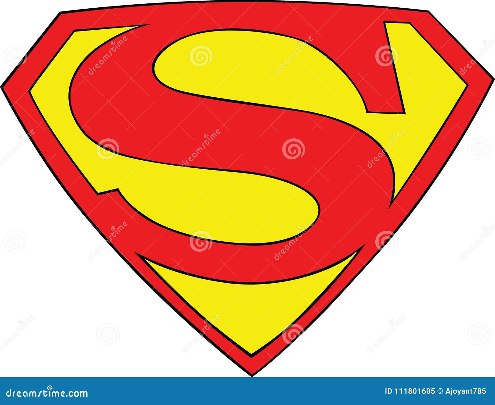 Superman Symbol Stock Illustrations – 1,850 Superman Symbol Stock  Illustrations, Vectors & Clipart - Dreamstime