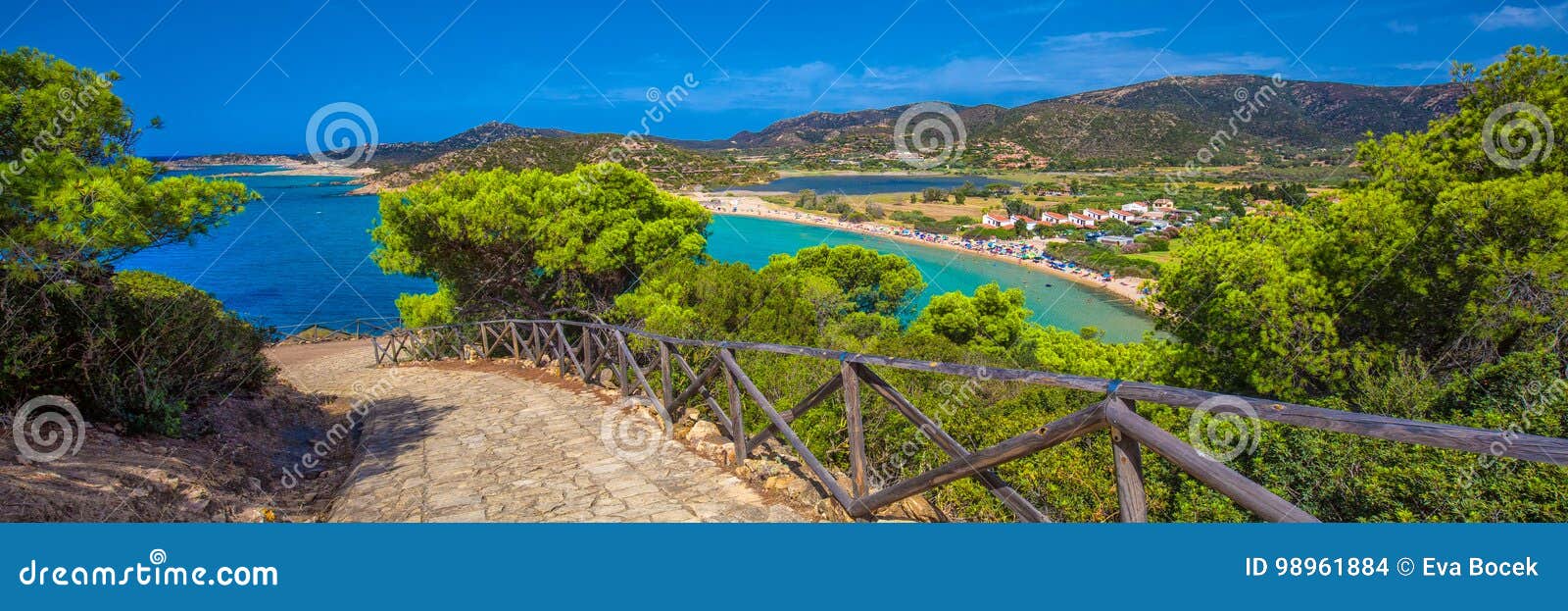 sa colonia beach, sardinia, italy, europe