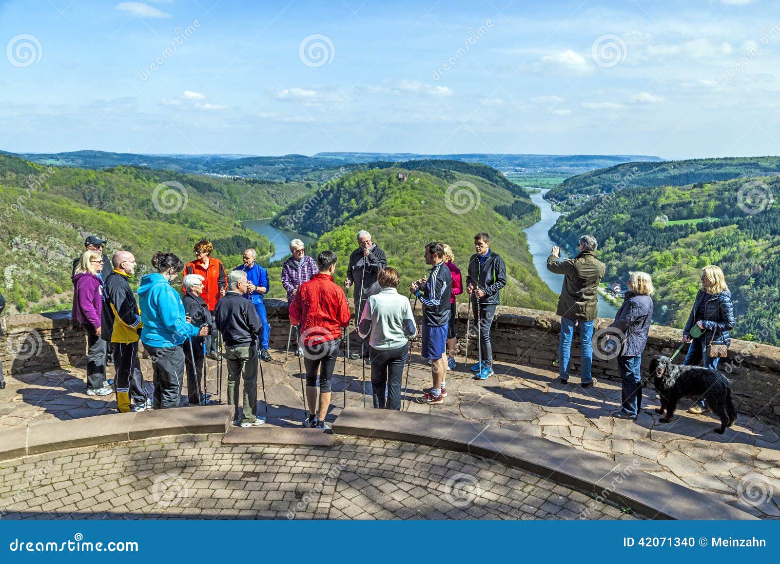 Saar Loop At Cloef A Famous Viewpoint Editorial Image Image Of People Famous 42071340