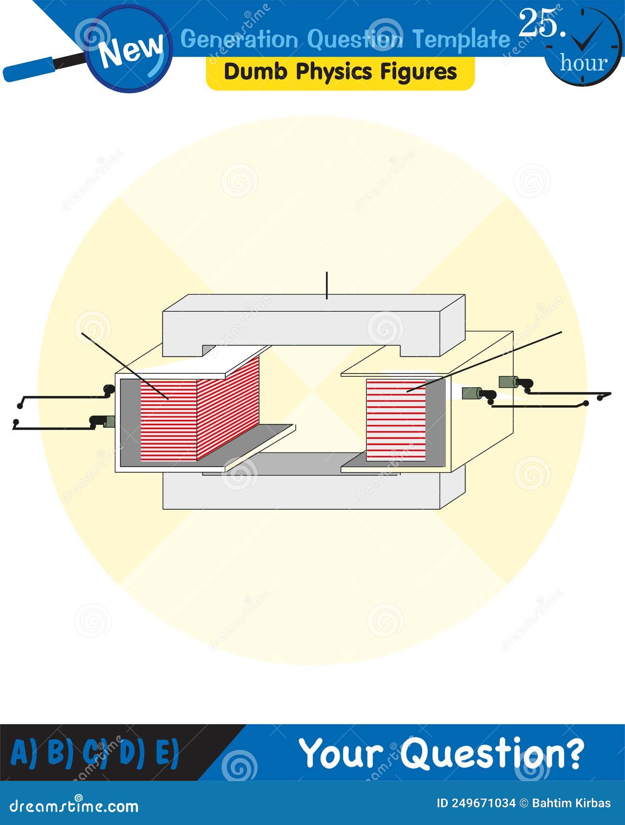 Physics, Simple Electric Motor, Alternating Current and Transformers