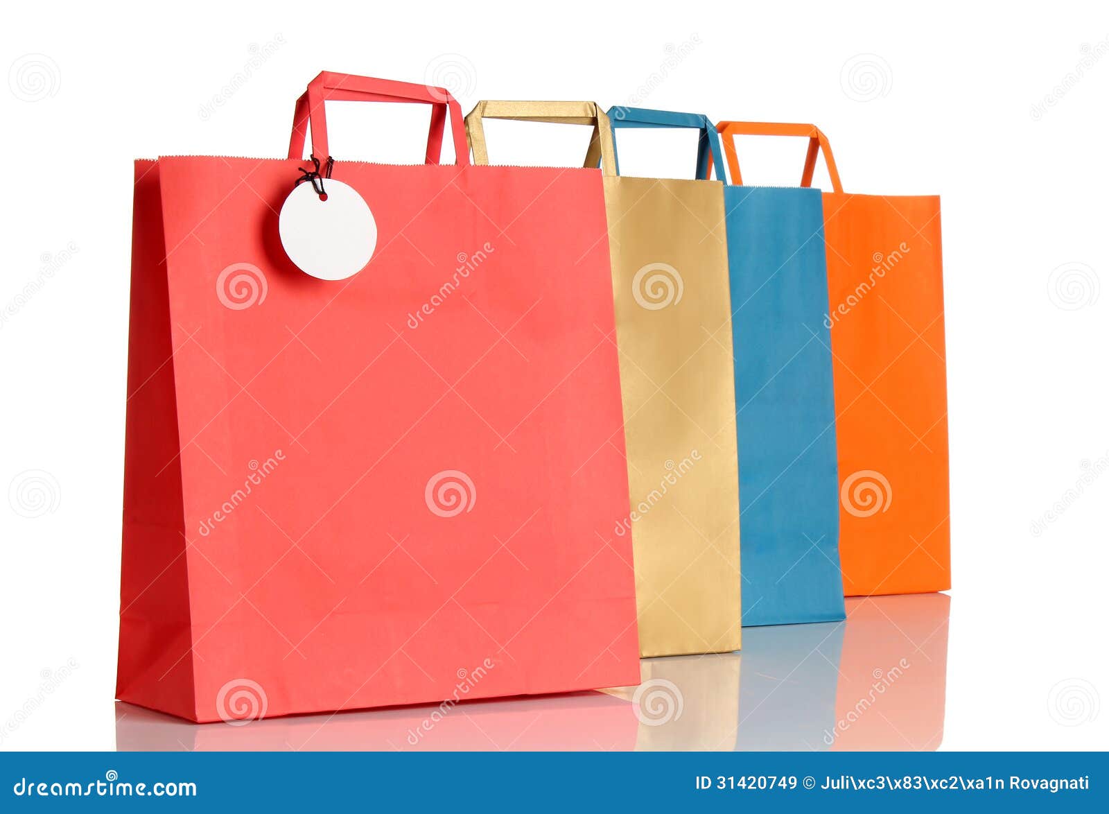 Sacchetti Personalizzati 100 Pz Borsa Della Spesa Colorata Con