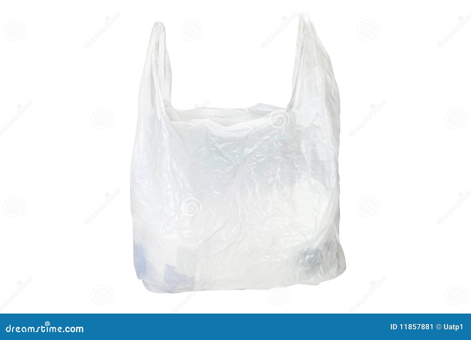 Sachet en plastique image stock. Image du commode, isolement 11857881