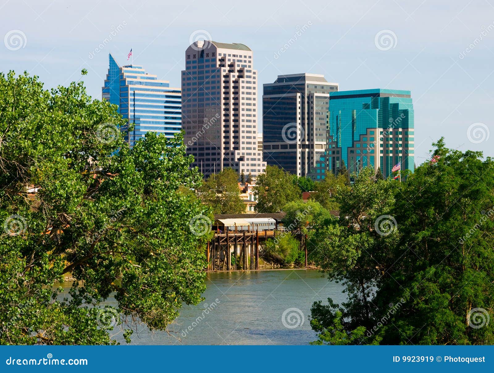 Sacramento California stock image. Image of finance, landmark 9923919