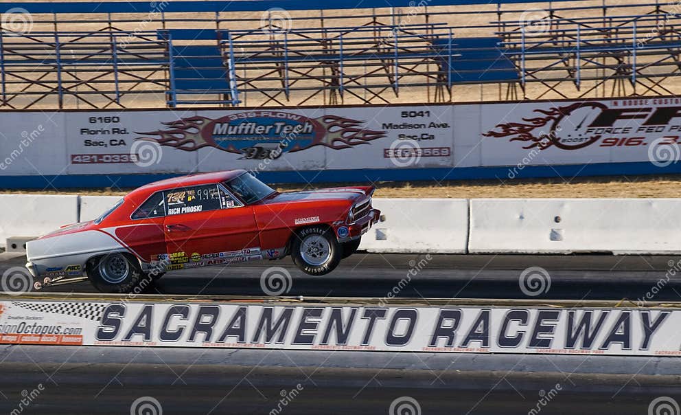 Sacramento Raceway editorial stock image. Image of race 18816414