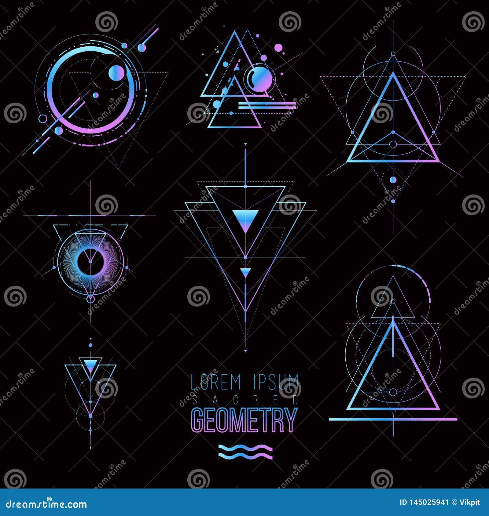 sacred geometry forms, s of lines, logo, sign, 