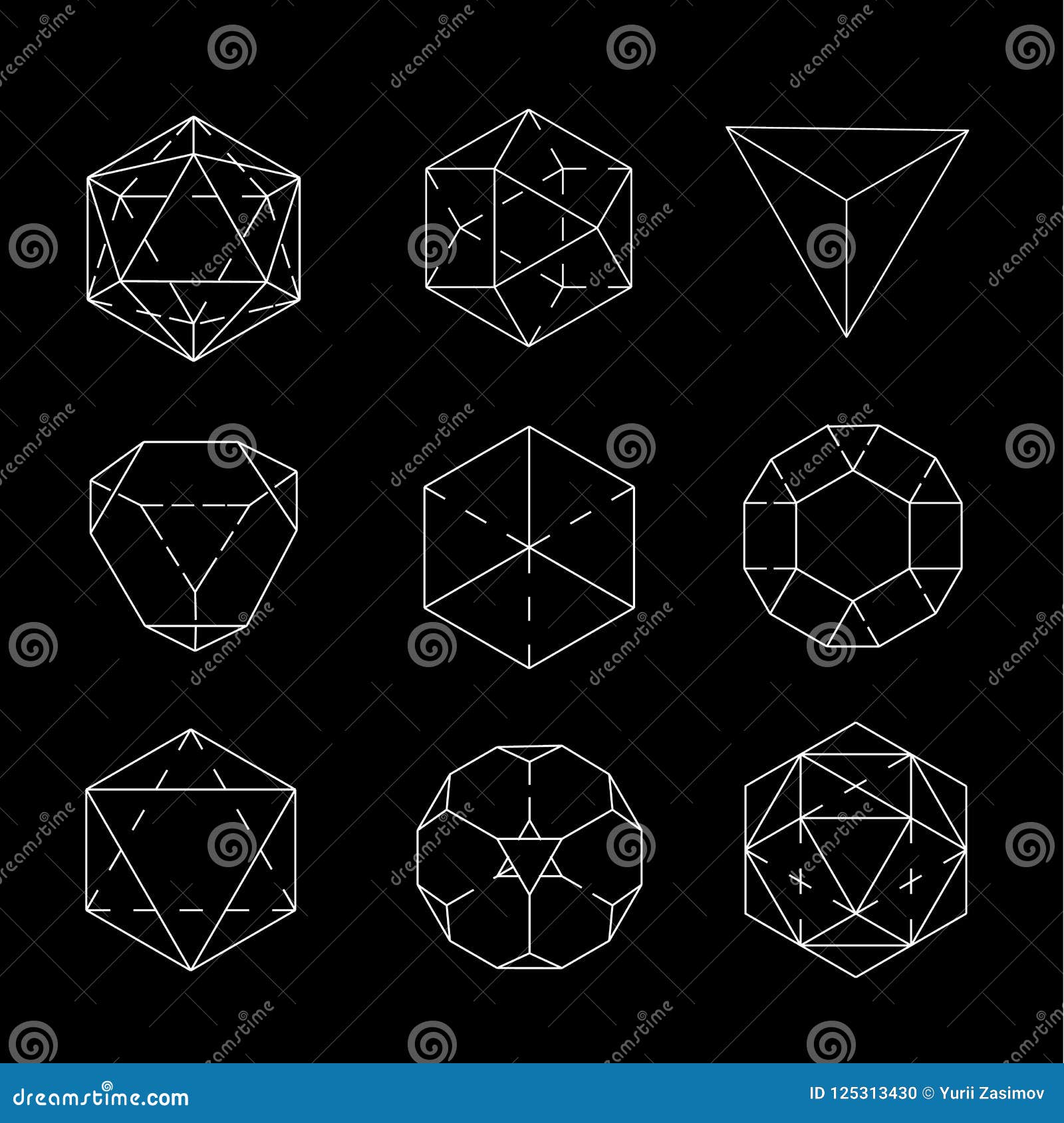 Flower life yantra mandala sacred geometry Vector Image