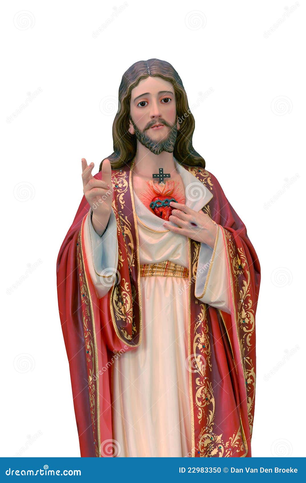 Sacred Heart of Jesus Statue Stock Photo Image of religious, catholic