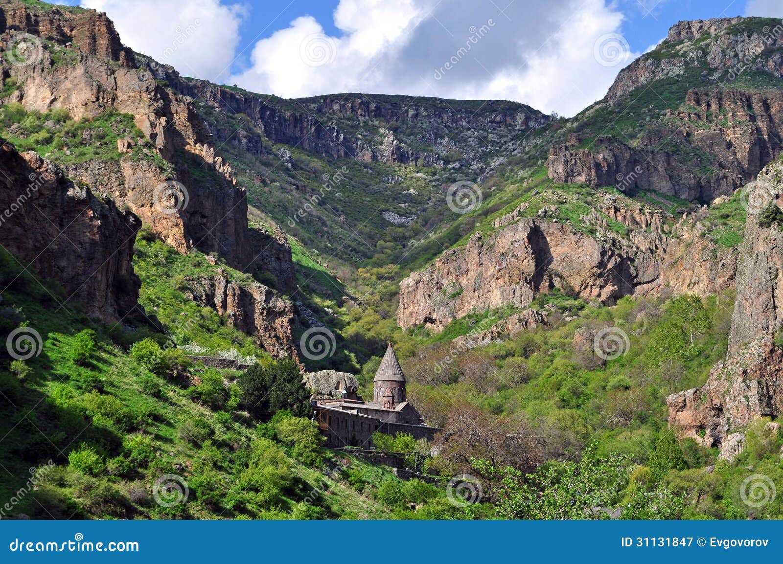 sacred monastery of geghard in armenia