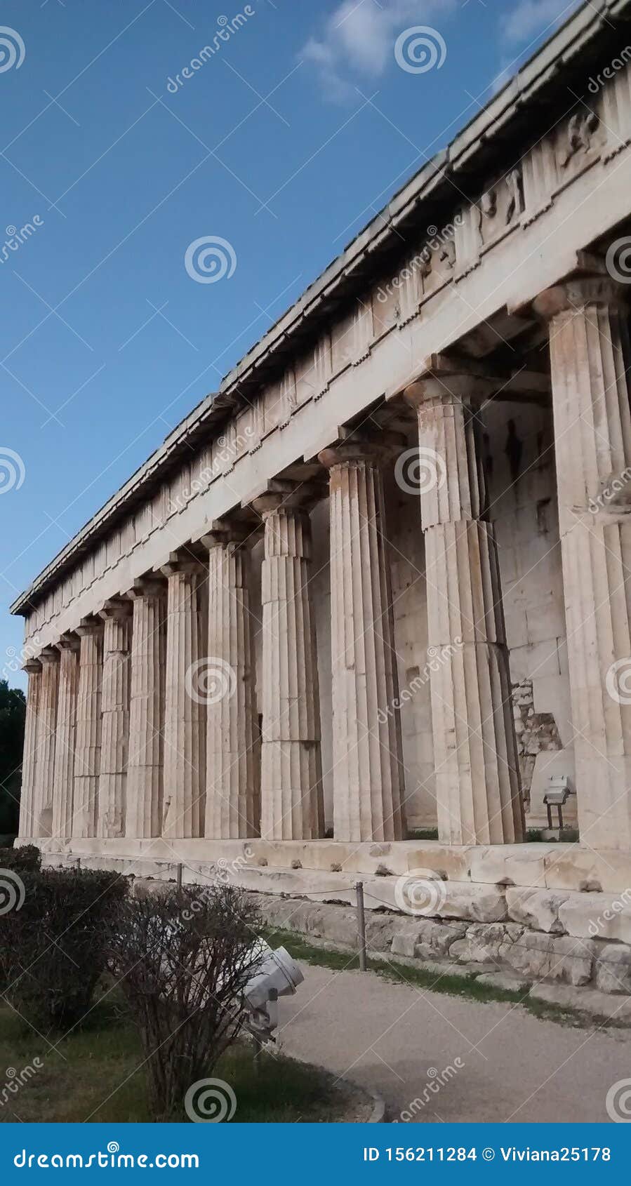 a sacred temple in athens