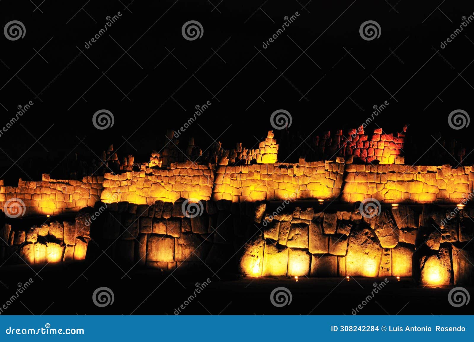 sacsayhuaman, ruinas incas en cusco, per