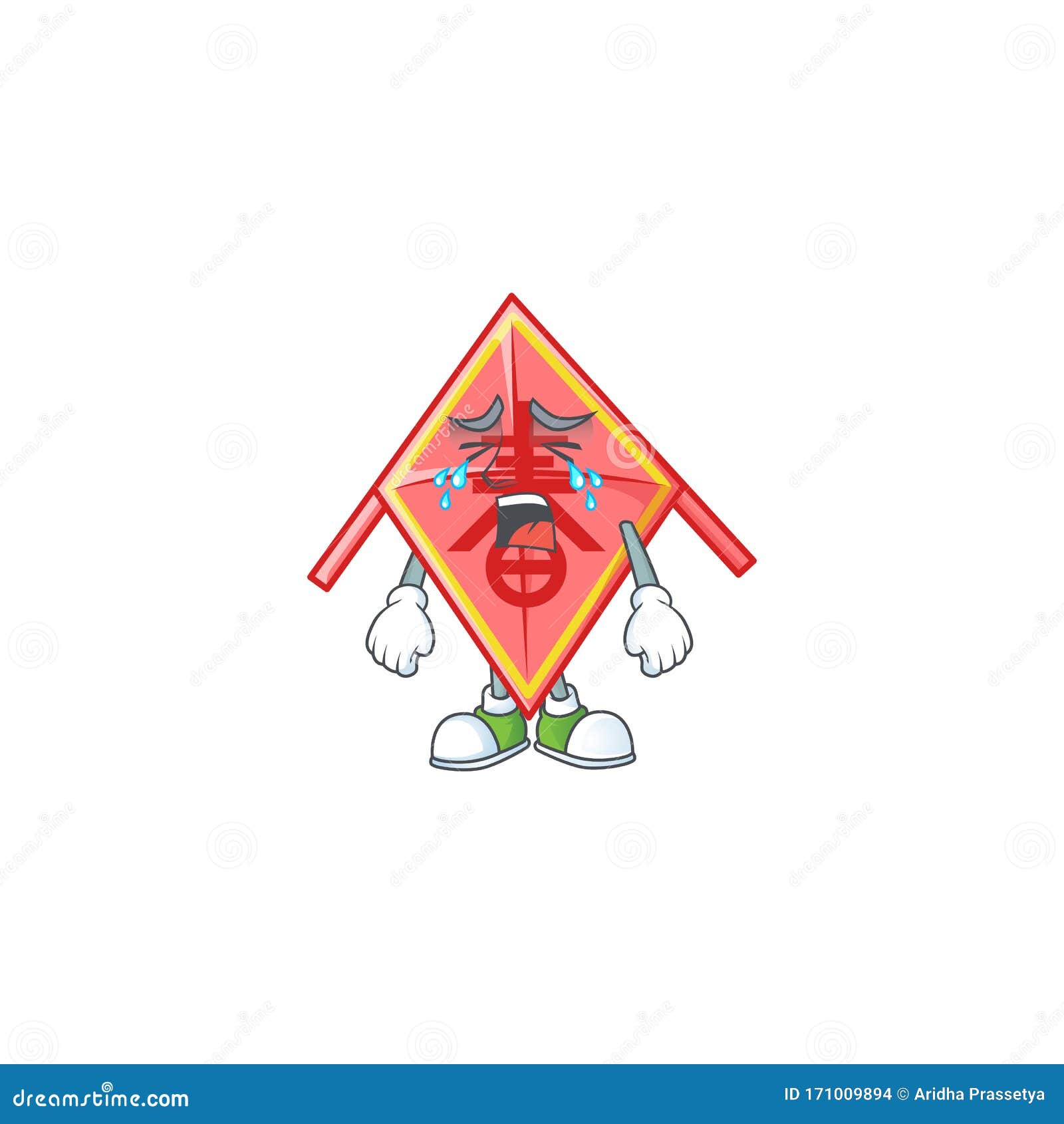 Sad of Chinese Red Kite Cartoon Mascot Style Stock Vector - Illustration of plastic, blubber: 171009894 Sad of Chinese Red Kite Cartoon Mascot Style Stock Vector - Illustration of plastic, blubber: 171009894