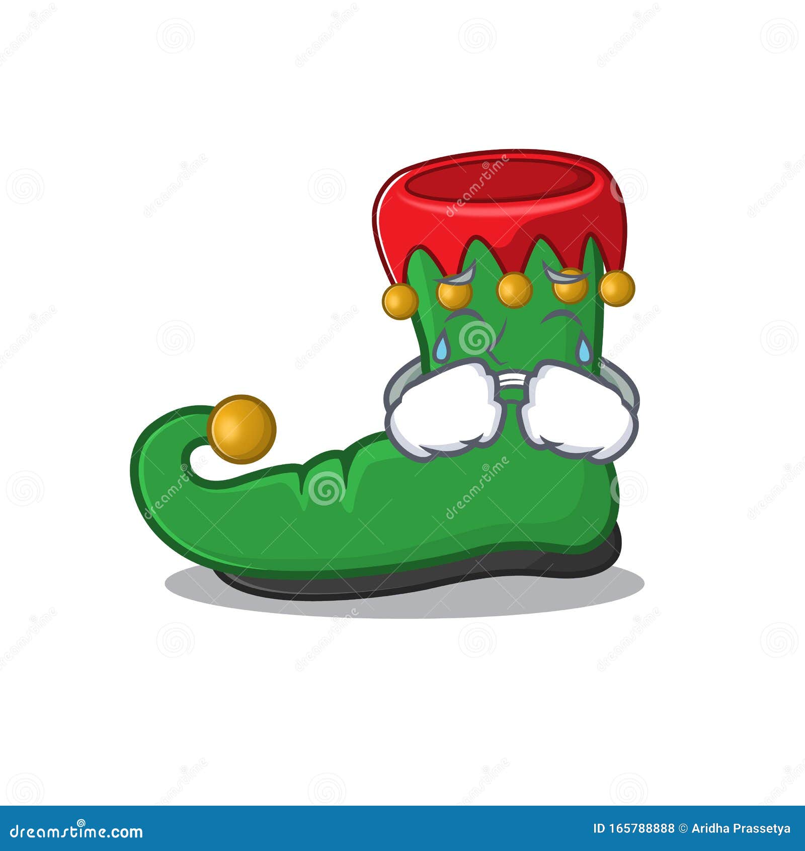 Sad Crying Elf Shoes Mascot Cartoon Style Stock Vector - Illustration of design, christmas: 165788888 Sad Crying Elf Shoes Mascot Cartoon Style Stock Vector - Illustration of design, christmas: 165788888