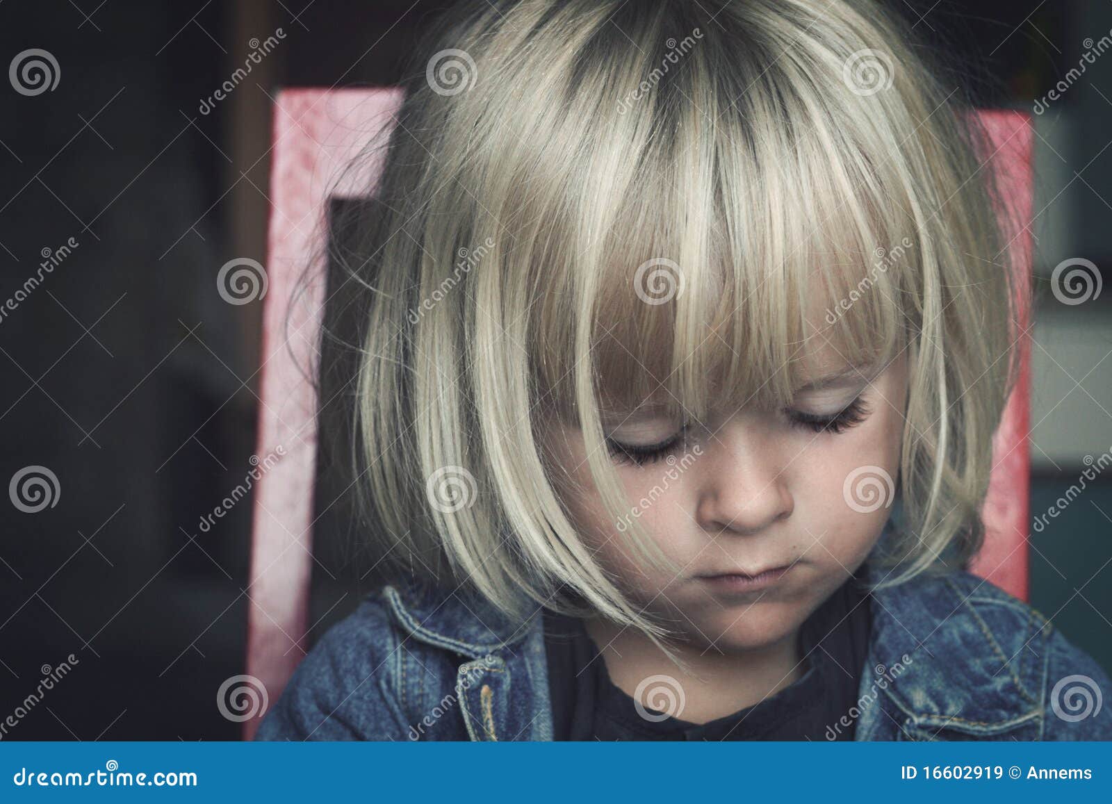 sad little girl