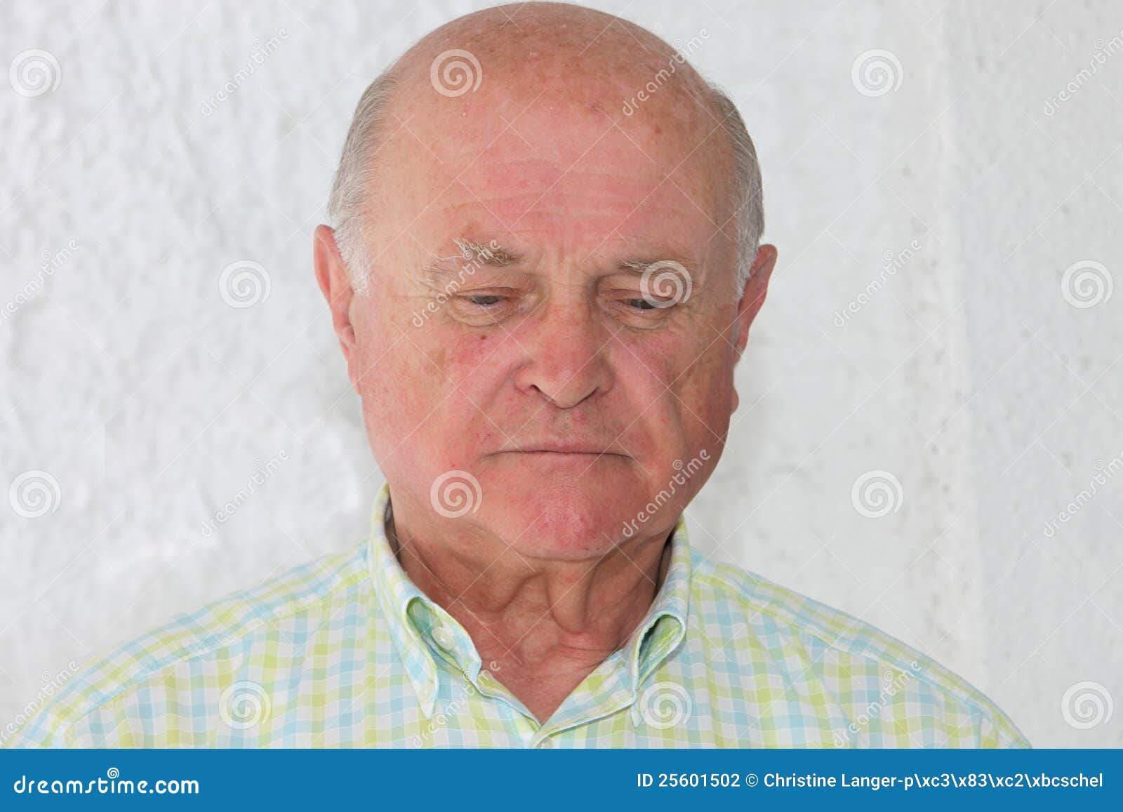 Sad Lonely Elderly Man Stock Photography - Image: 25601502
