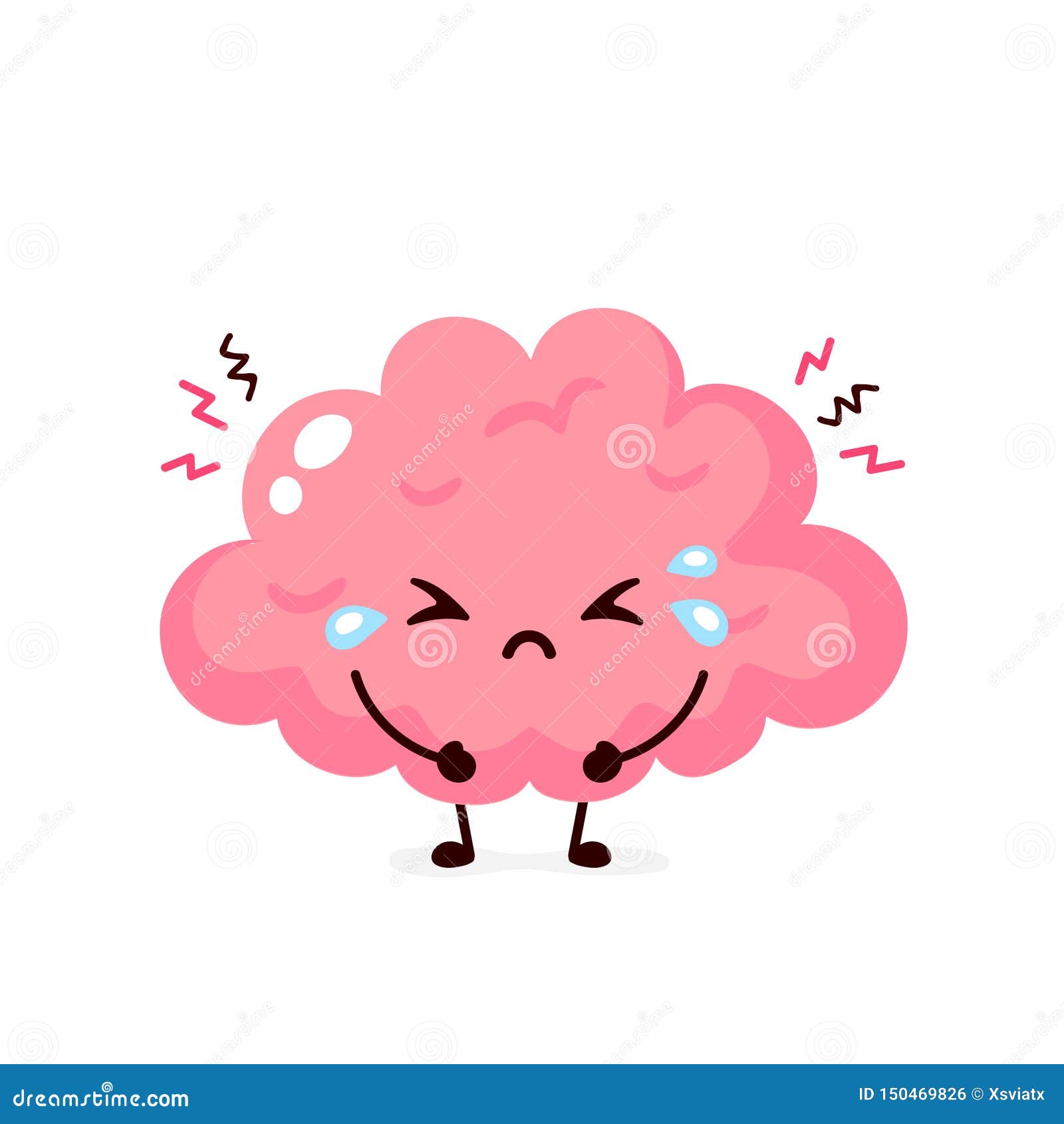 Sad Suffering Sick Cute Brain Character Stock Vector - Illustration of design, ache: 150469826 Sad Suffering Sick Cute Brain Character Stock Vector - Illustration of design, ache: 150469826