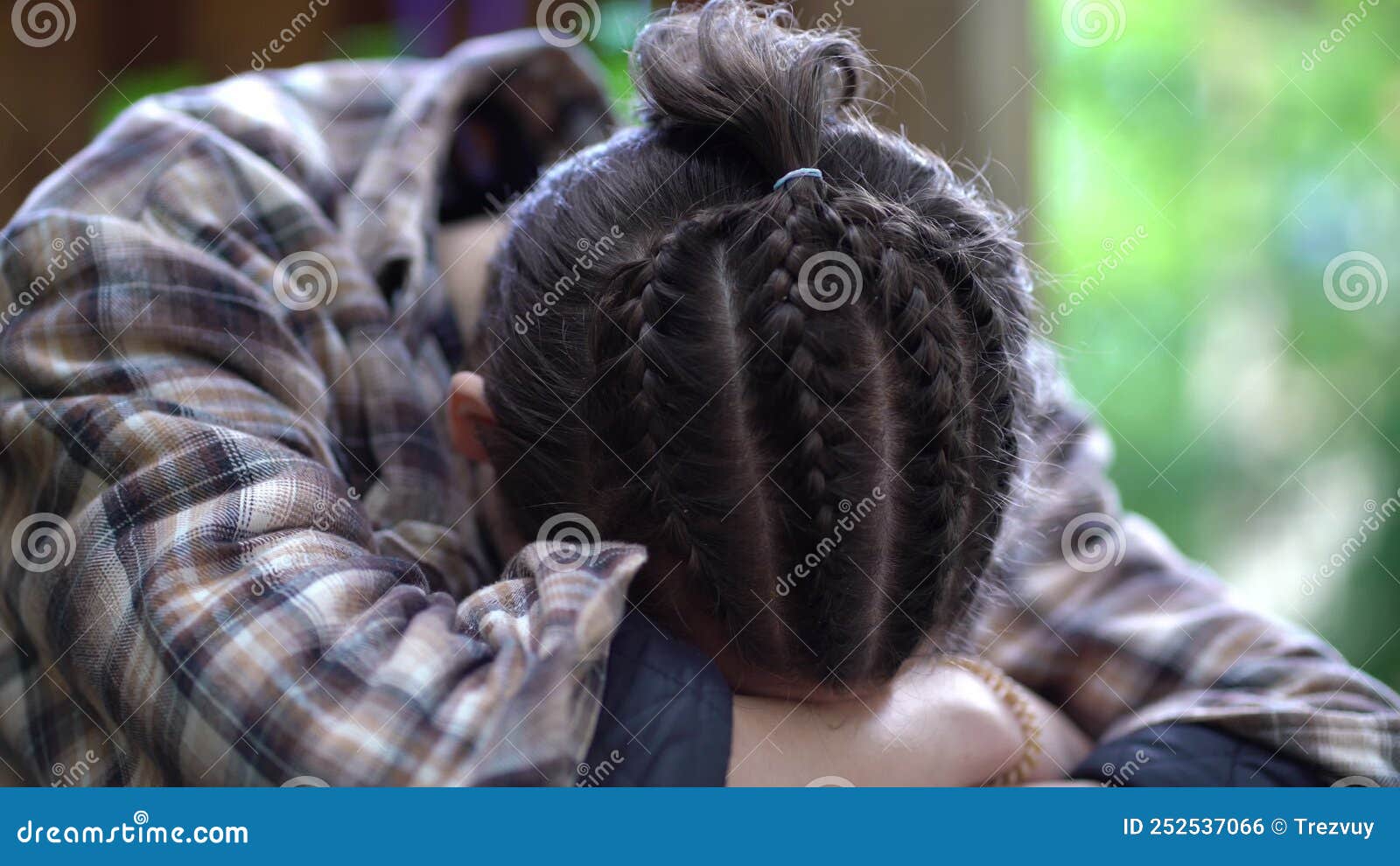 Sad Upset Boy Sitting with His Head Bowed Stock Footage Video of bullying, depressed 252537066
