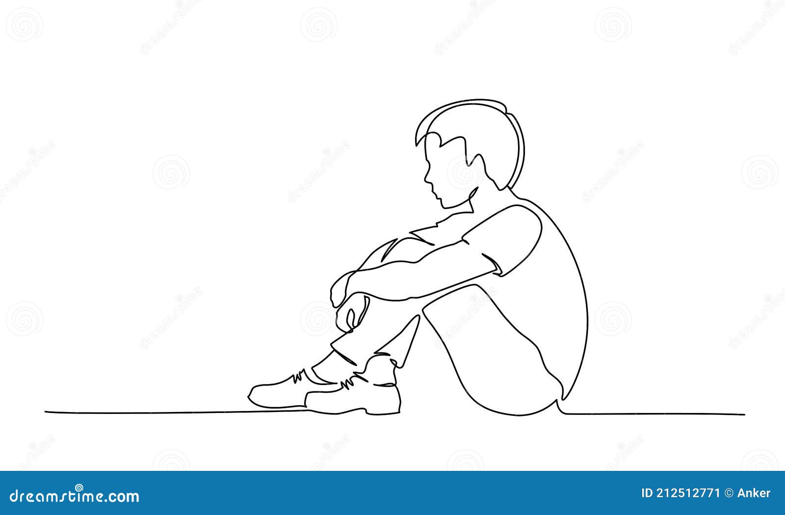 Sketch Pic Sad Drawing Alone Boy, walking alone full anime HD phone  wallpaper | Pxfuel