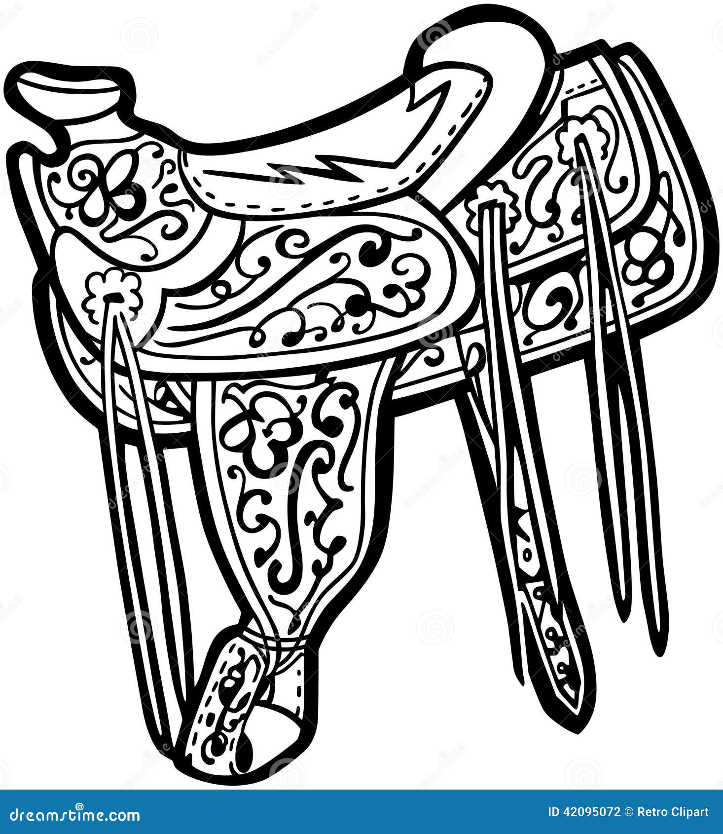 horse tack clip art - photo #22