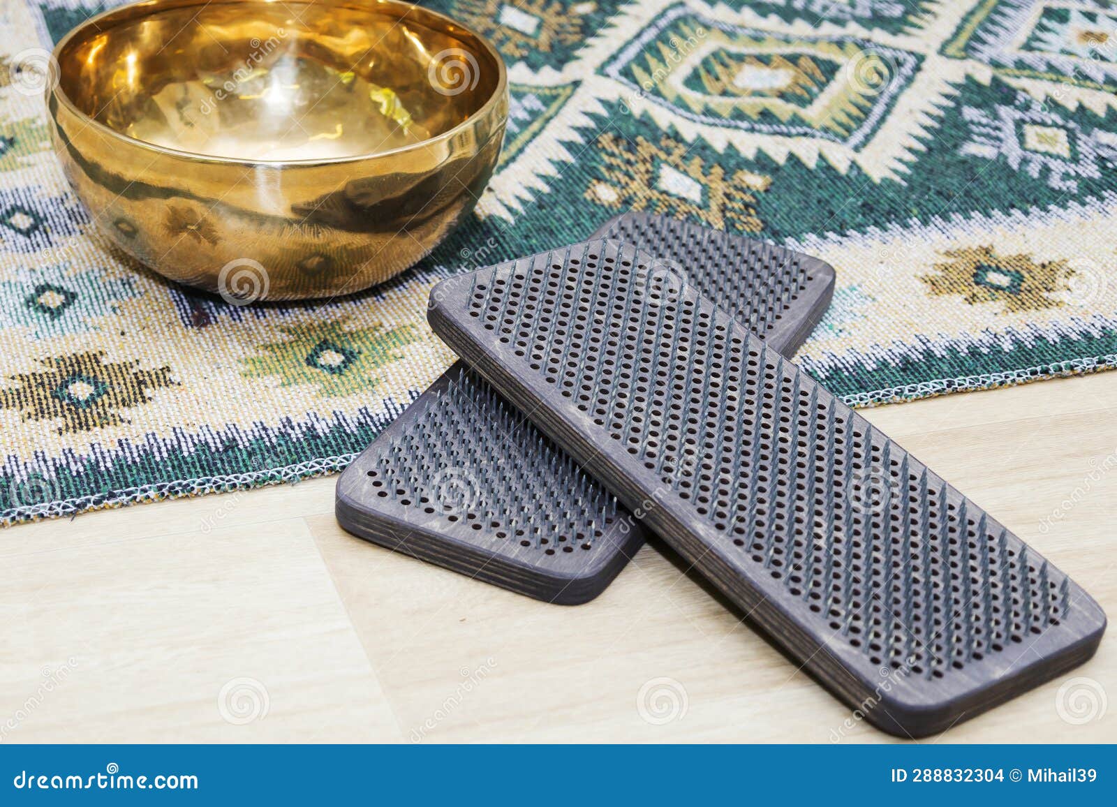 sadhu board, yoga board with nails, yoga items, yoga bhajan concept, yoga hatha.