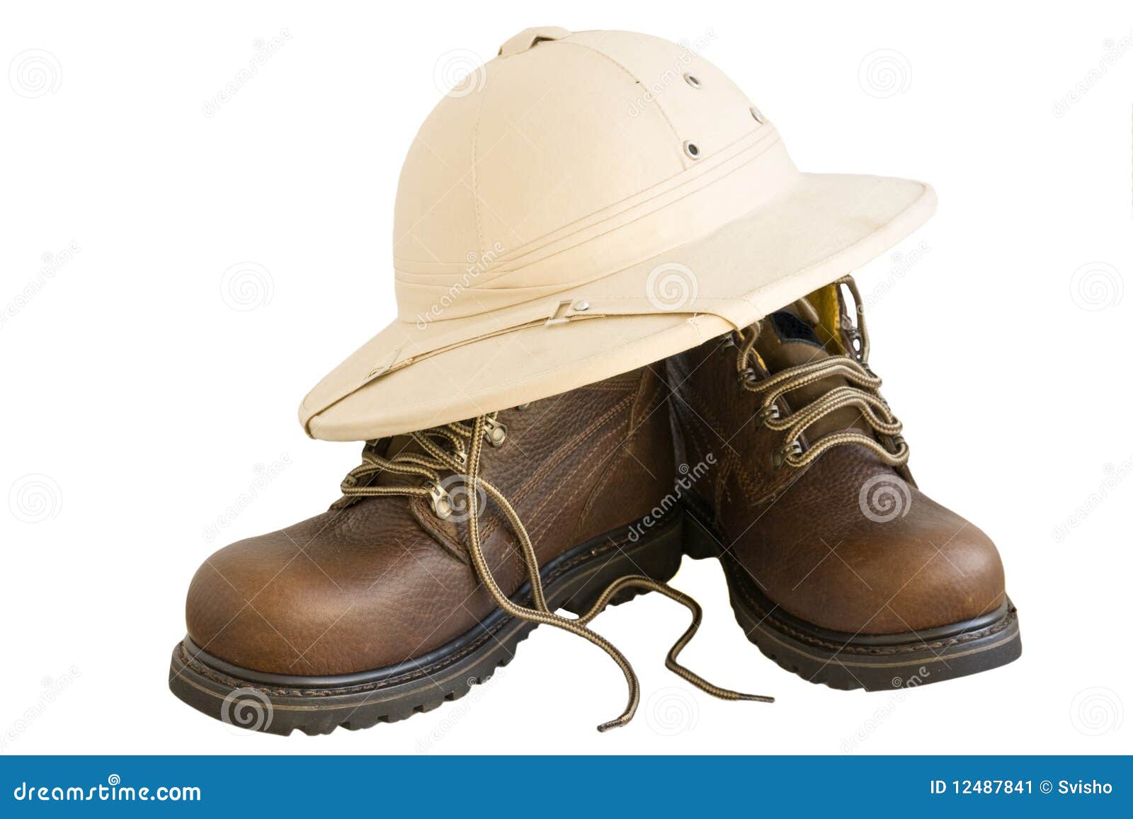 safari hat boots