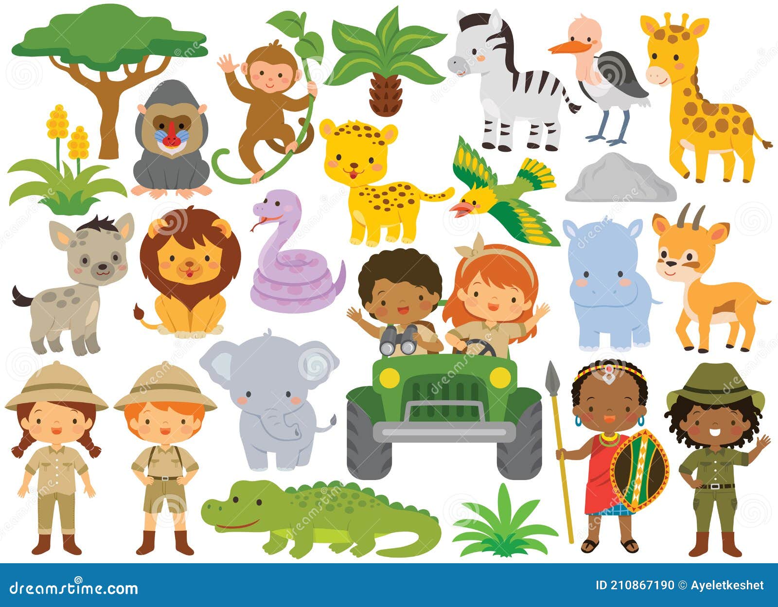 clipart images of safari