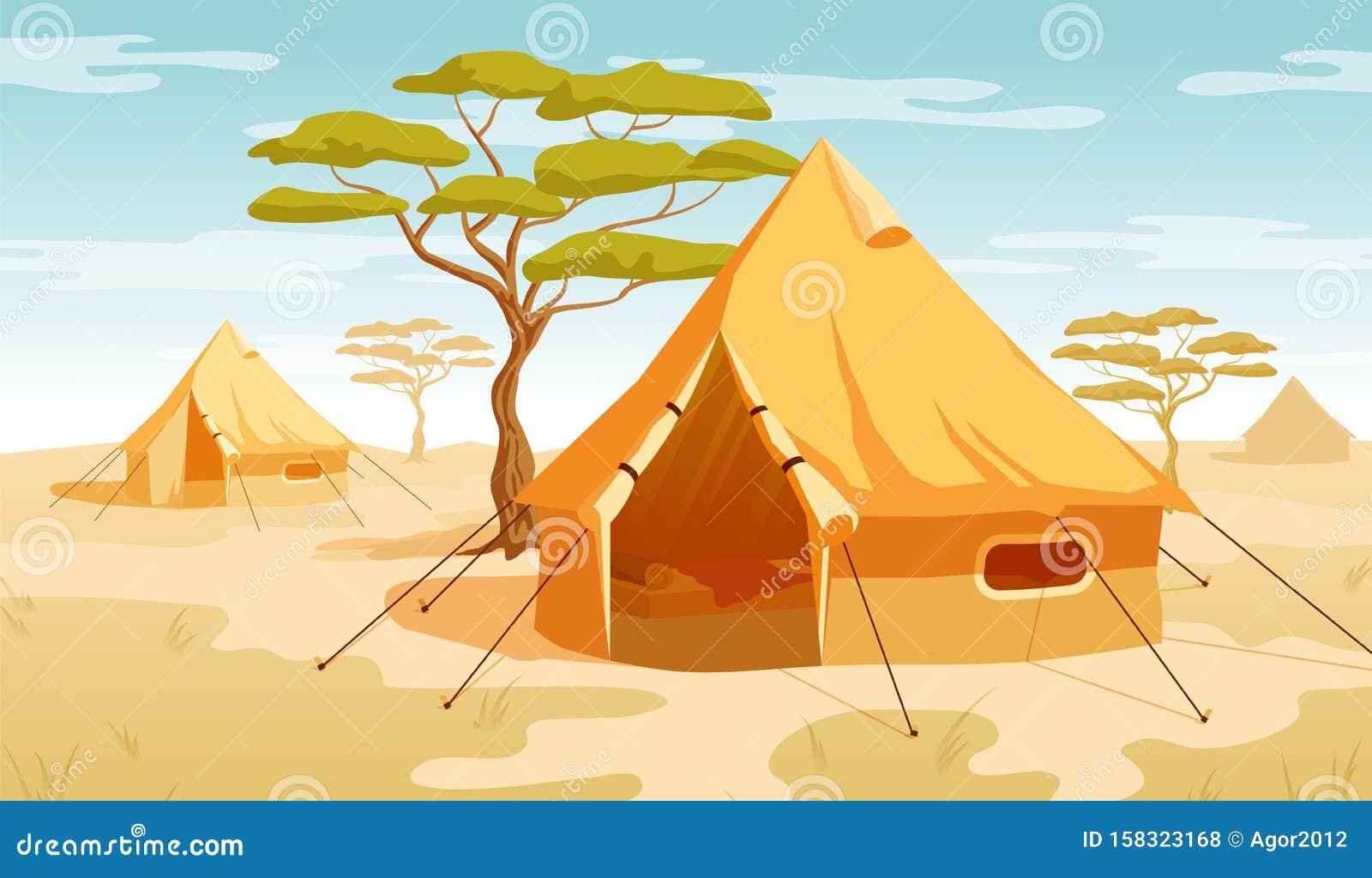 How To Draw A Camping Tent - Art For Kids Hub 