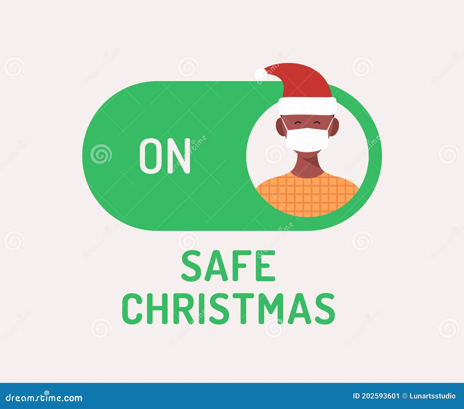 Safe Christmas Concept Face Mask Safe Mode Switch Toggle Xmas Flat Vector Illustration With Character Person Avatar On Face Mask Stock Vector Illustration Of Protection Check Safe Christmas Concept Face Mask Safe Mode Switch Toggle Xmas Flat Vector Illustration With Character Person Avatar On Face Mask Stock Vector Illustration Of Protection Check