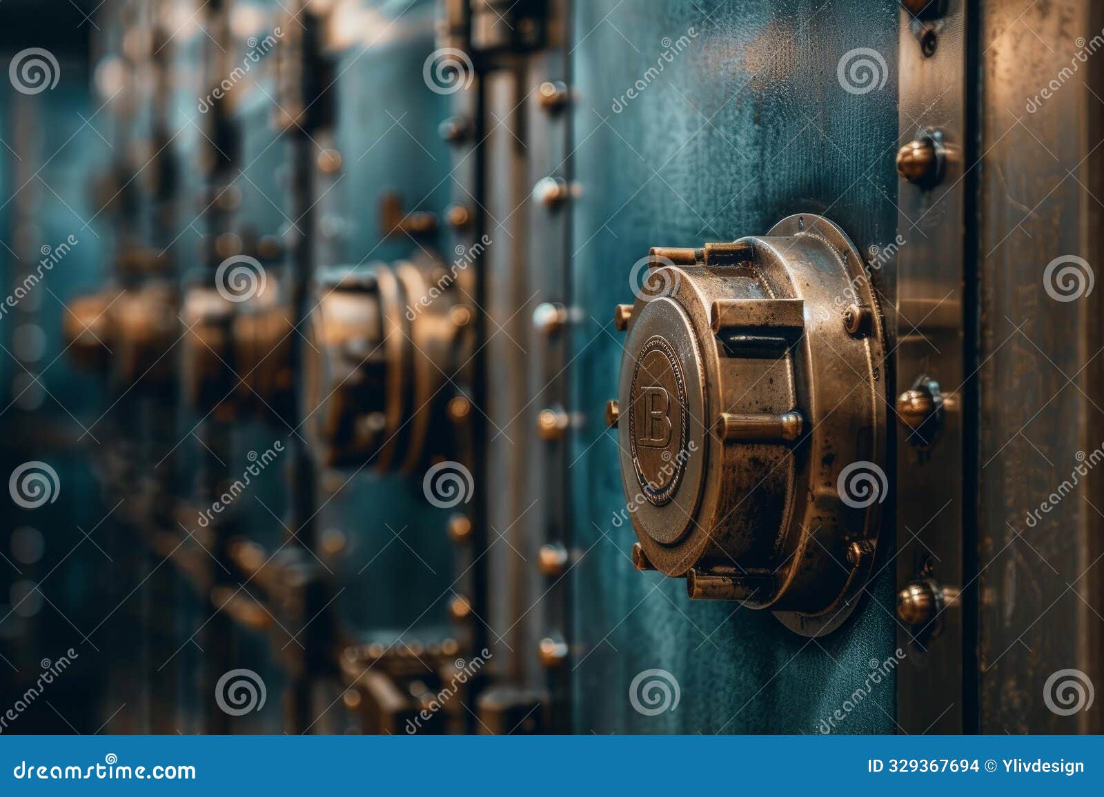 Safe Deposit Box is Securing a Bitcoin Cryptocurrency in a Vault Stock  Photo - Image of protect, safe: 329367694