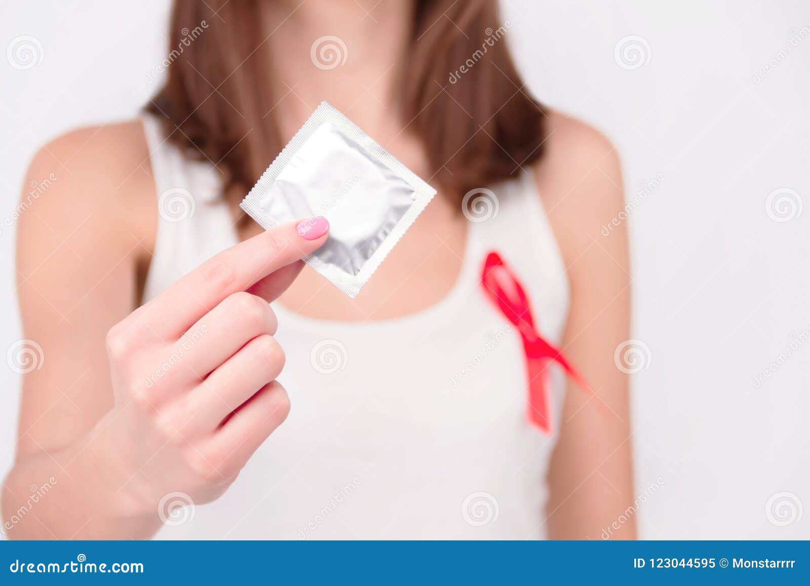 Safe Sex Healthcare Concept Stock Image Image Of Girl Help 123044595