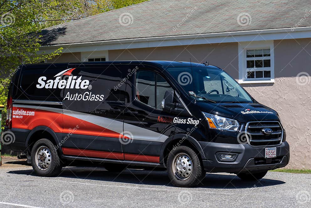 Safelite AutoGlass Mobile Glass Shop Van Editorial Stock Image Image
