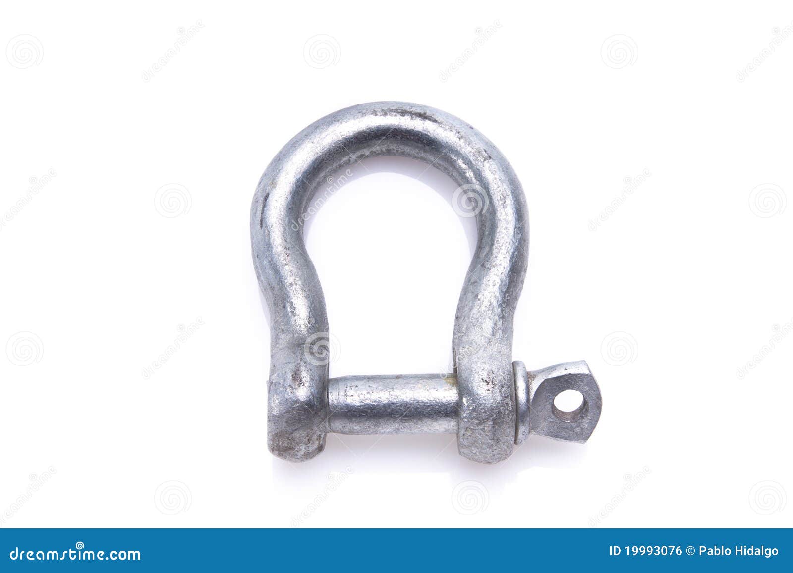 Safety anchor shackle stock photo. Image of connection 19993076
