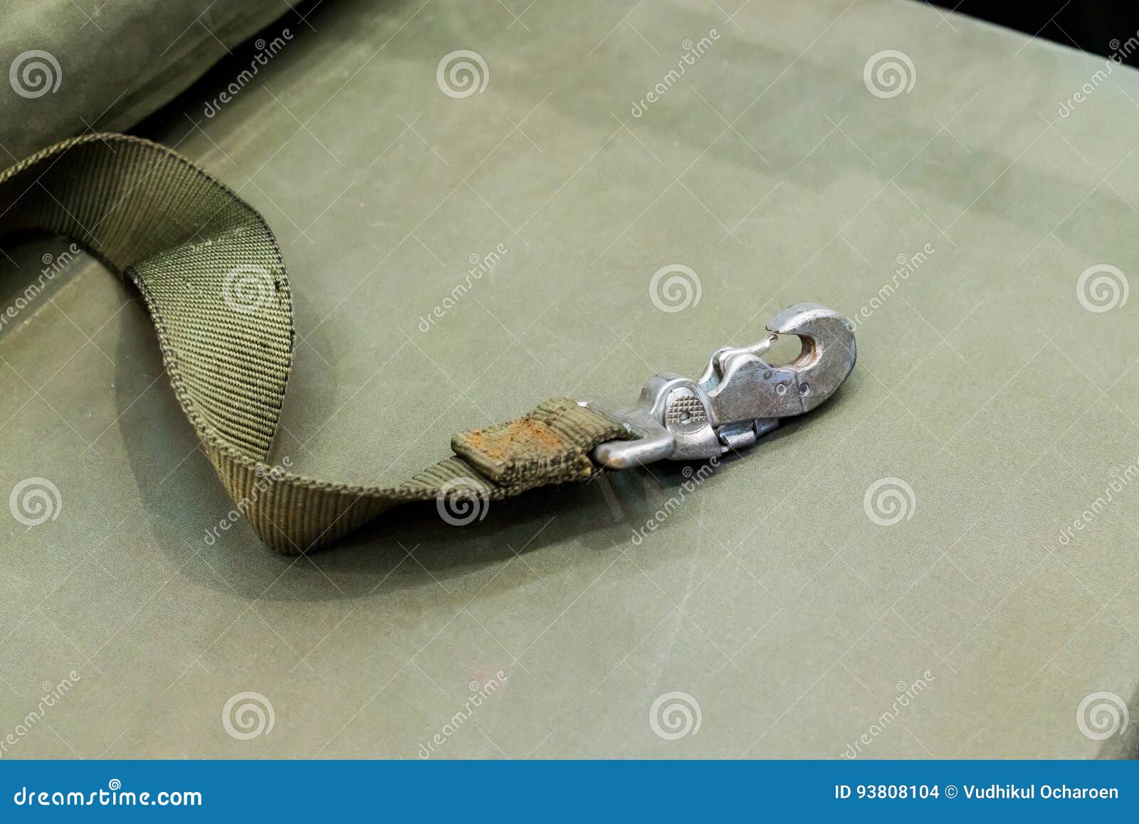 Safety belt lock stock photo. Image of driver, green 93808104