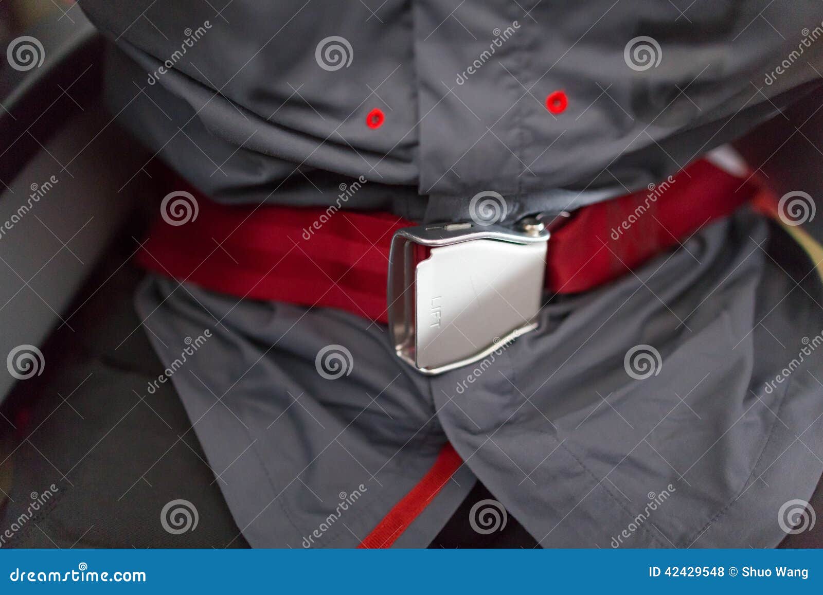 Safety belt stock photo. Image of regulation, metal, airline 42429548
