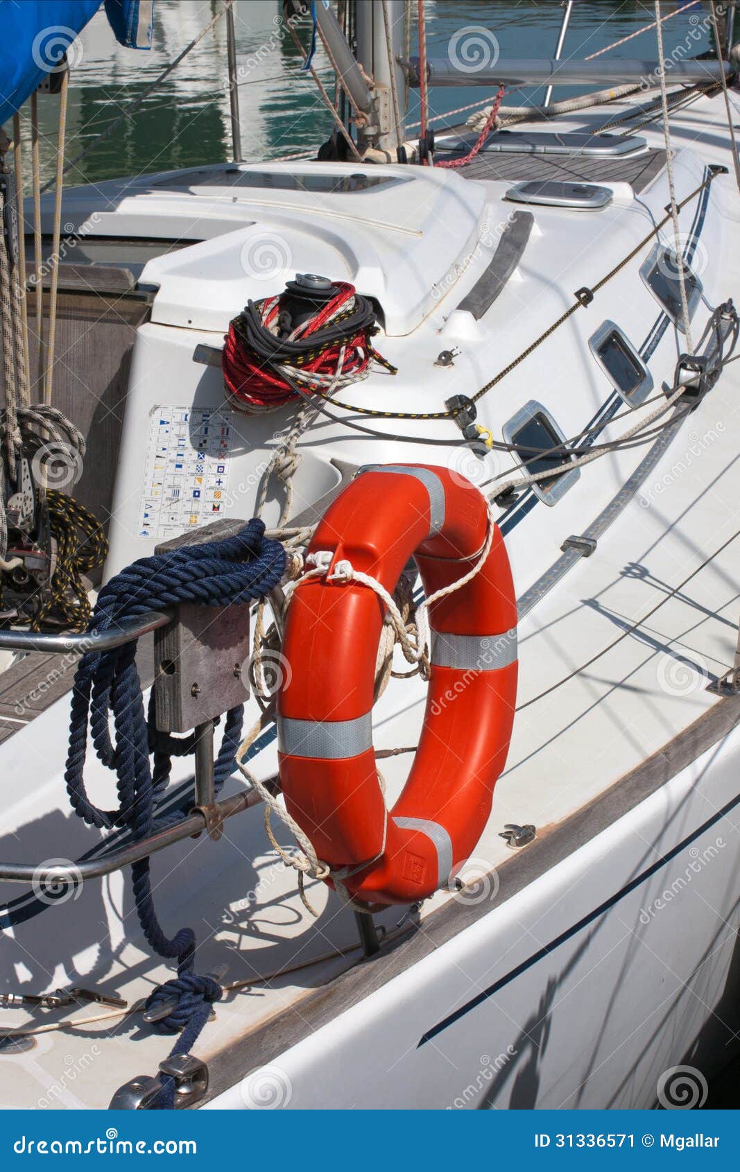Safety equipment stock image. Image of cordage, fender 31336571