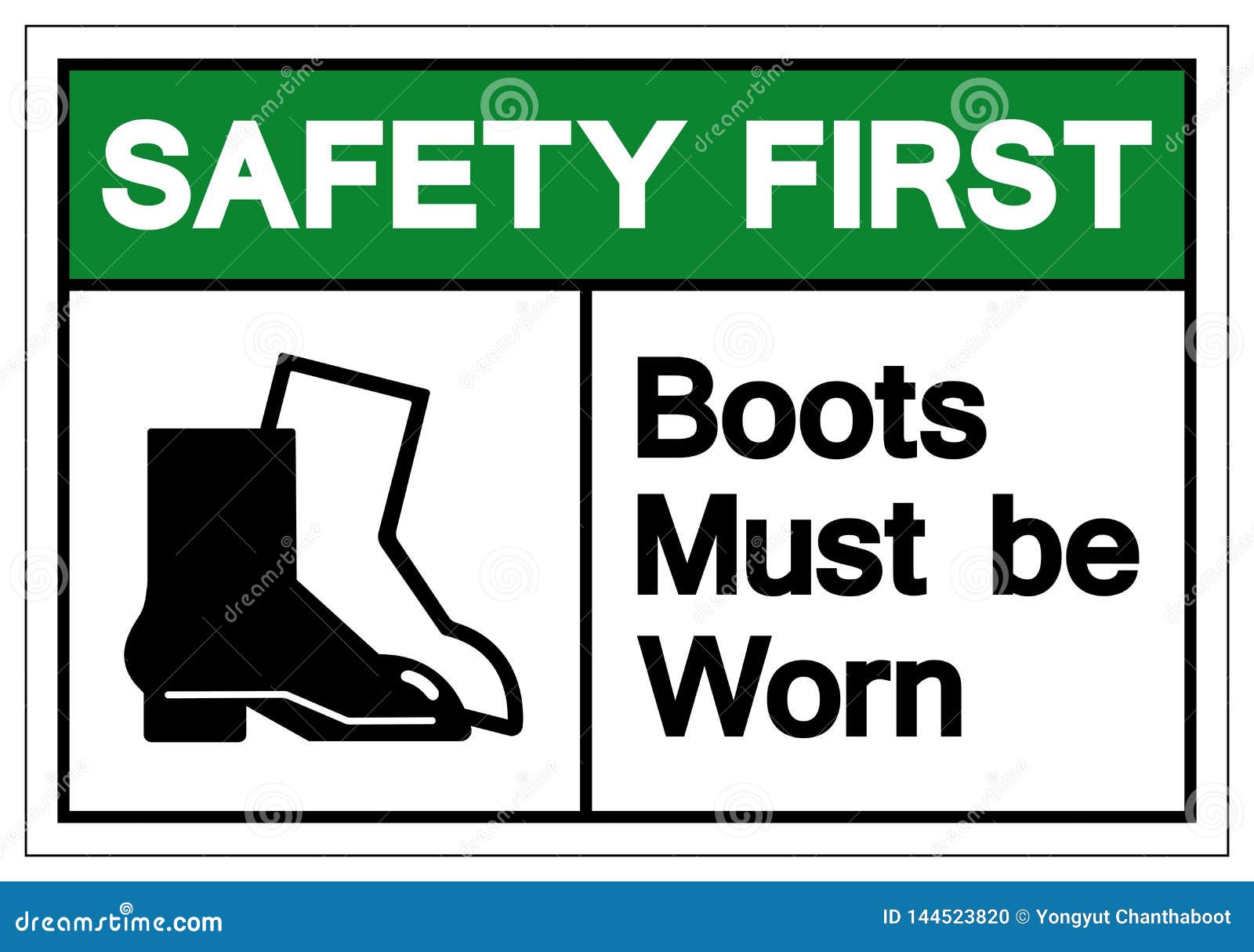 safety boots marks