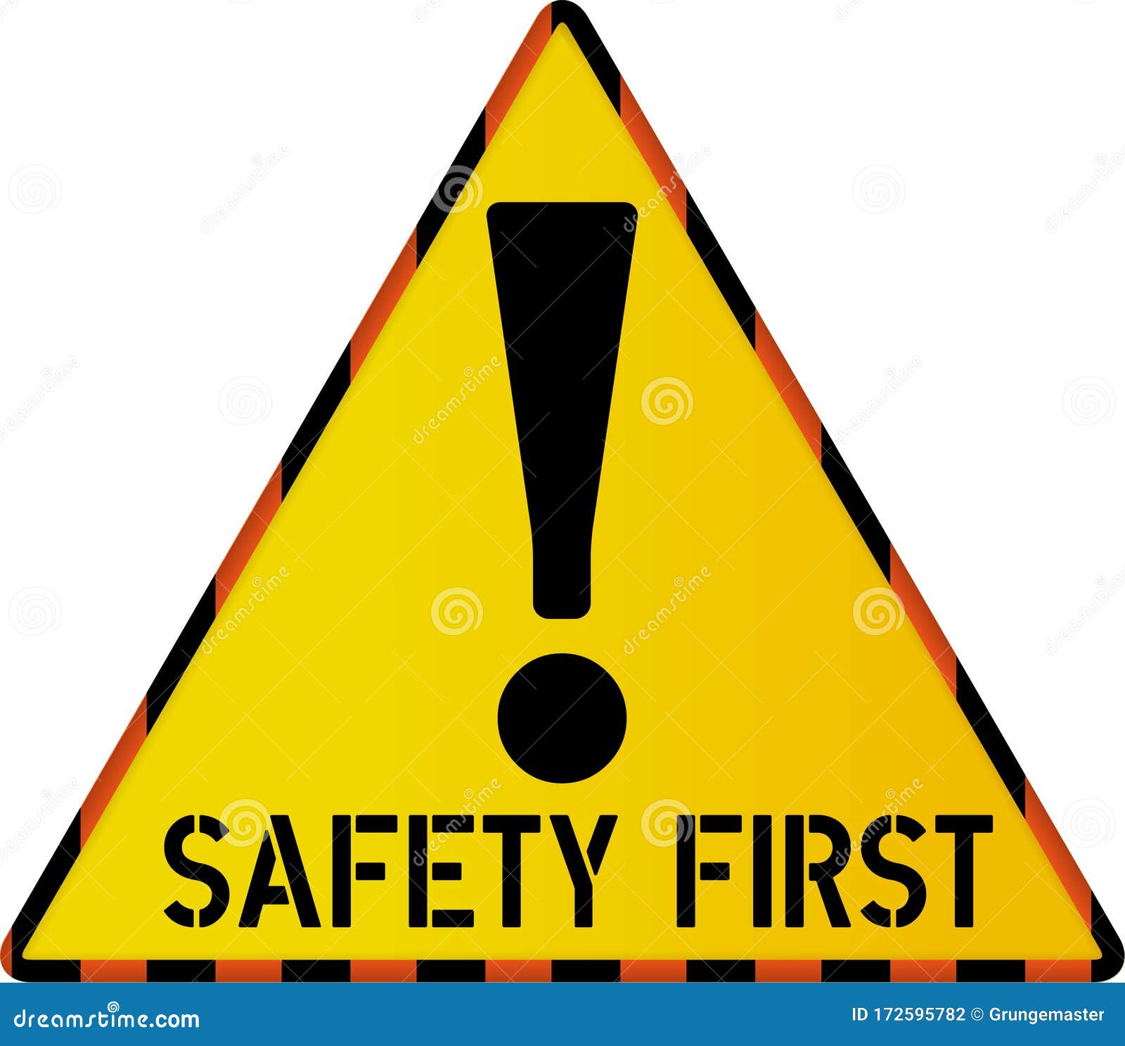 safety first sign, risk and failiure warning sign, , 