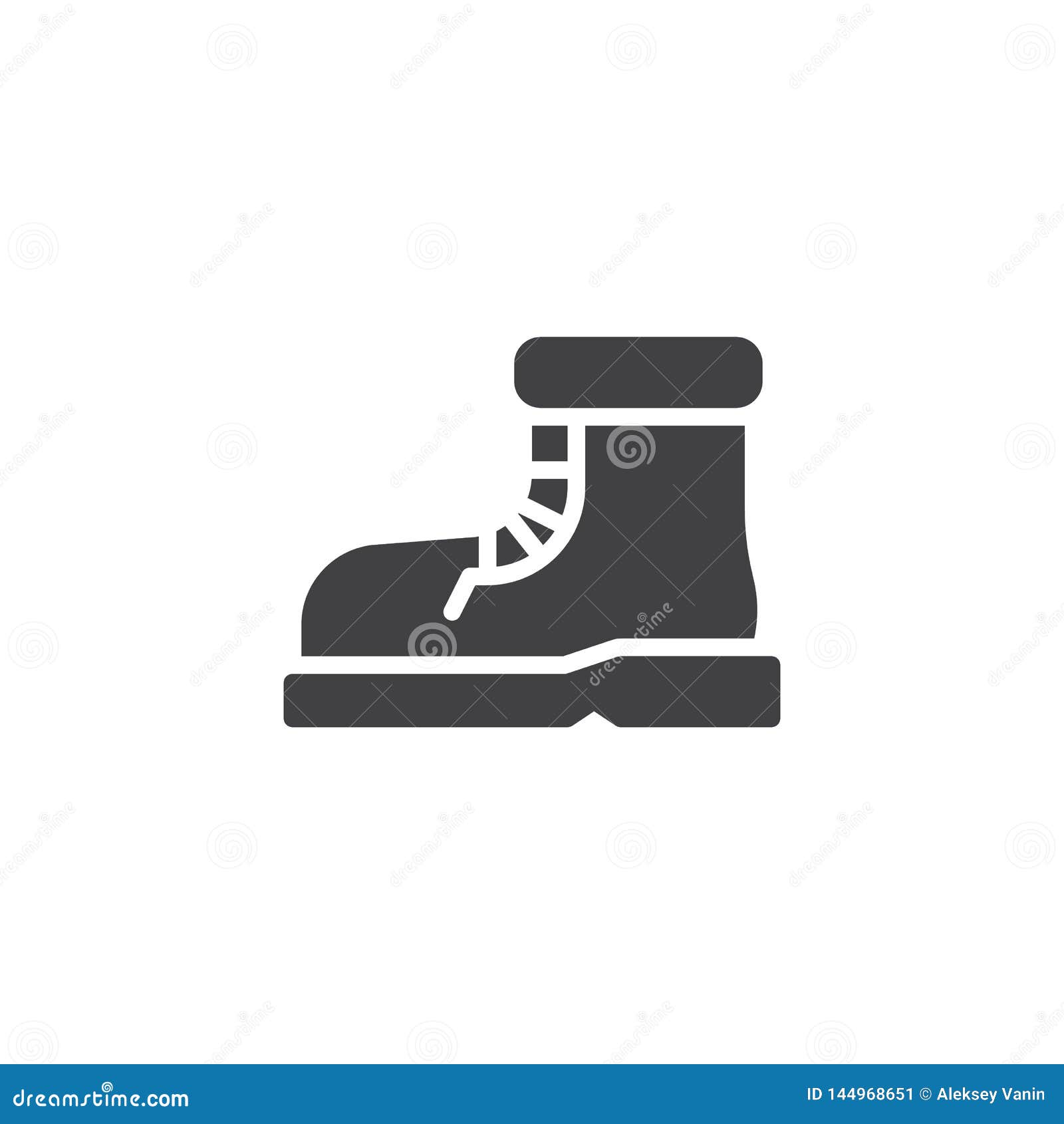 Safety Footwear Vector Icon Stock Vector - Illustration of graphics ...