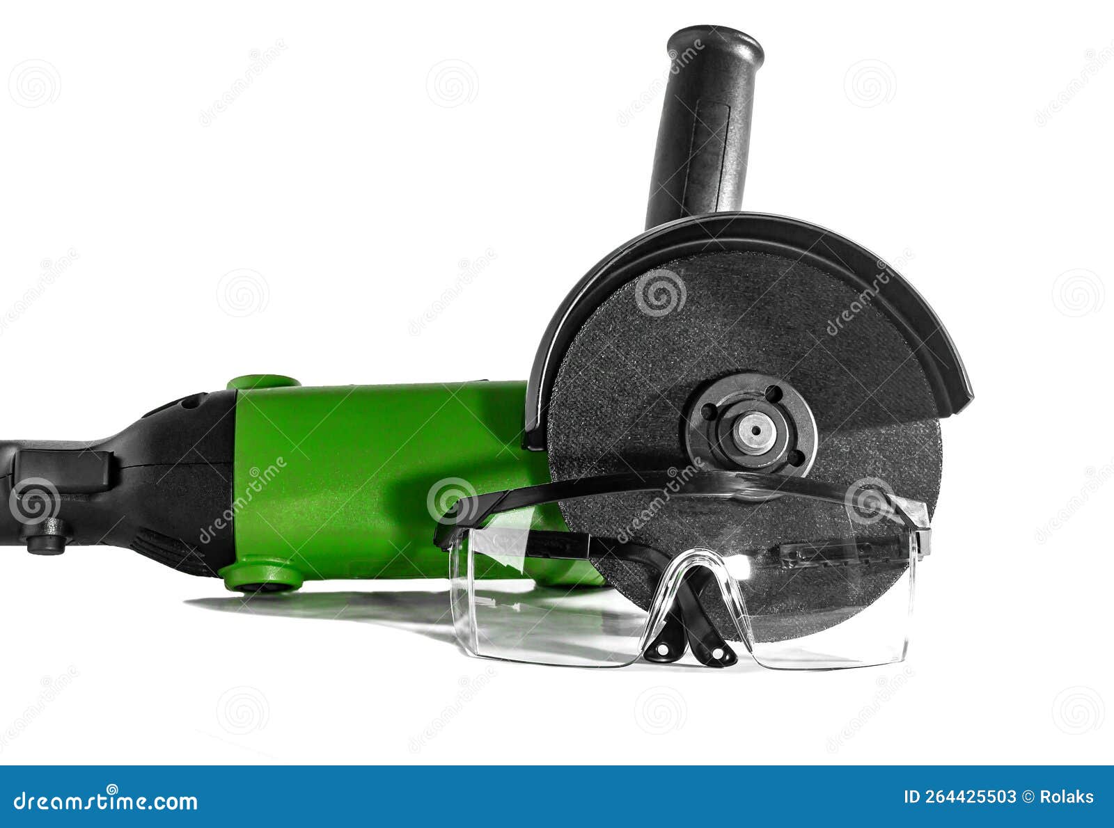 Safety Glasses and an Angle Grinder Stock Image Image of abrasive