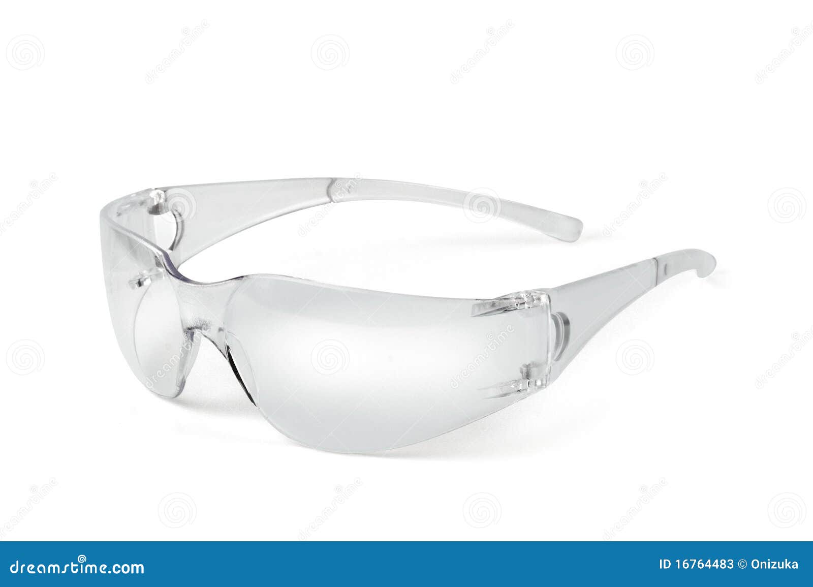 Safety glasses plastic stock image. Image of eyeware 16764483