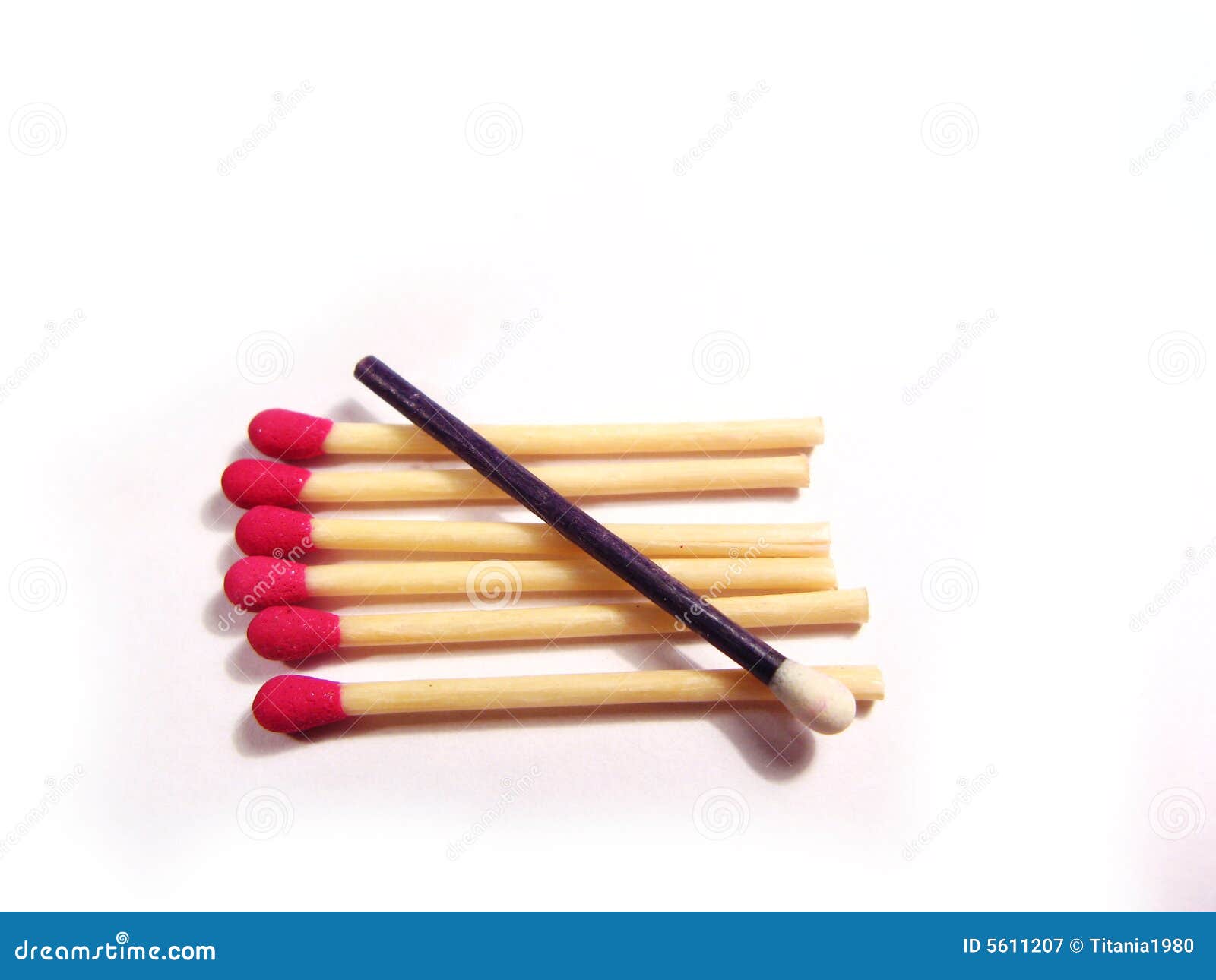 Safety matches stock image. Image of arranged, wood, wooden 5611207