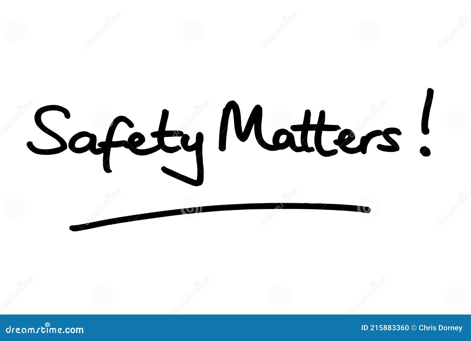 Safety Matters stock illustration. Illustration of danger 215883360