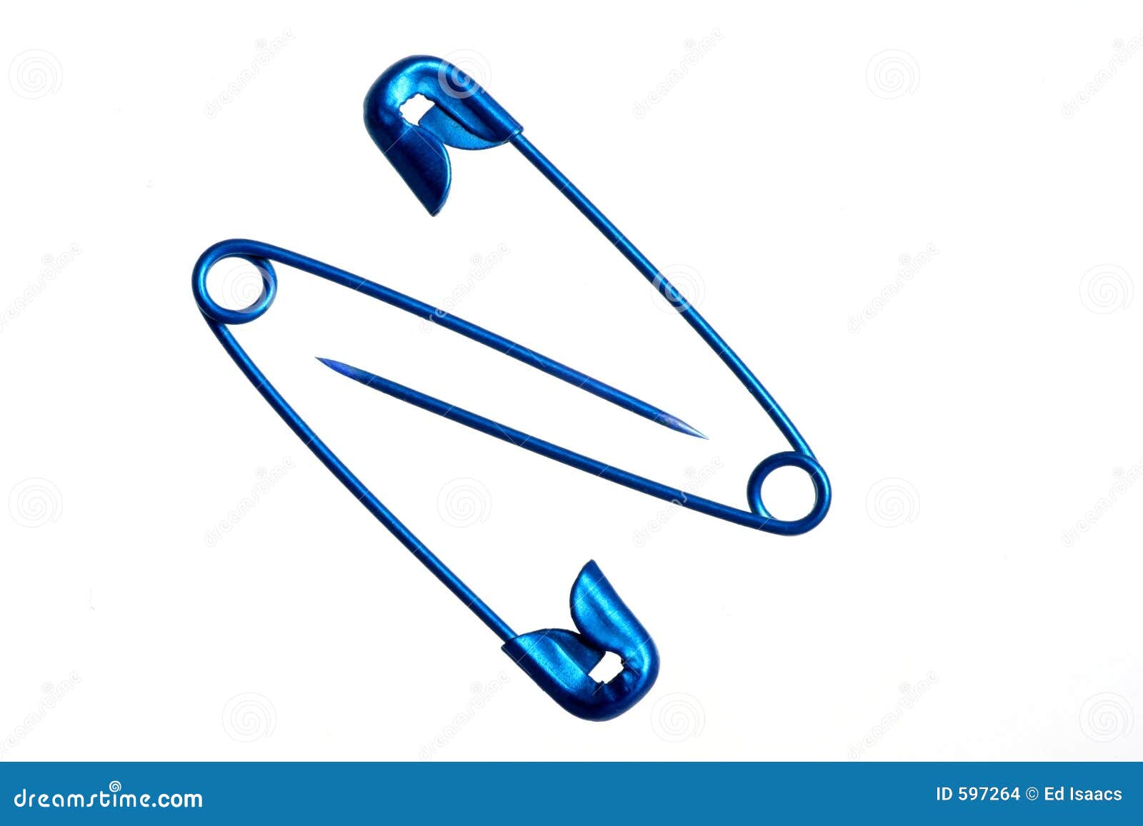 Safety Pins Picture. Image 597264